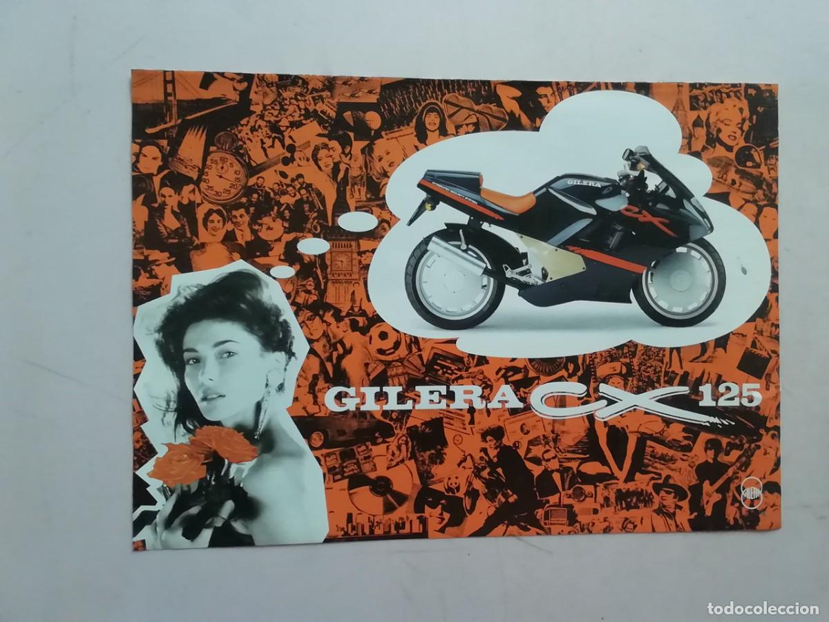 Voitures et Motocyclettes: CATALOGO MOTO GILERA CX 125(EN ITALIANO)