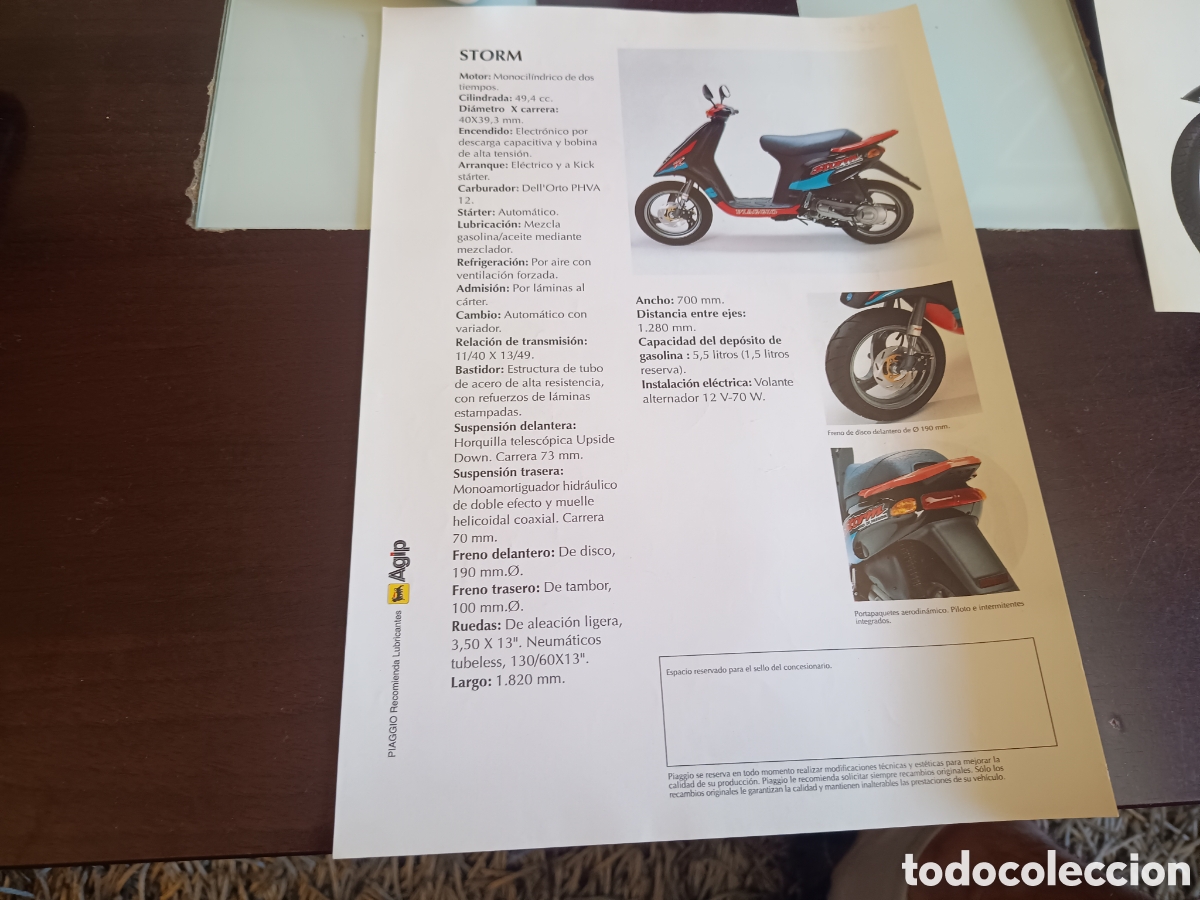 Coches y motocicletas: Cat&aacute;logo comercial storm - Foto 2