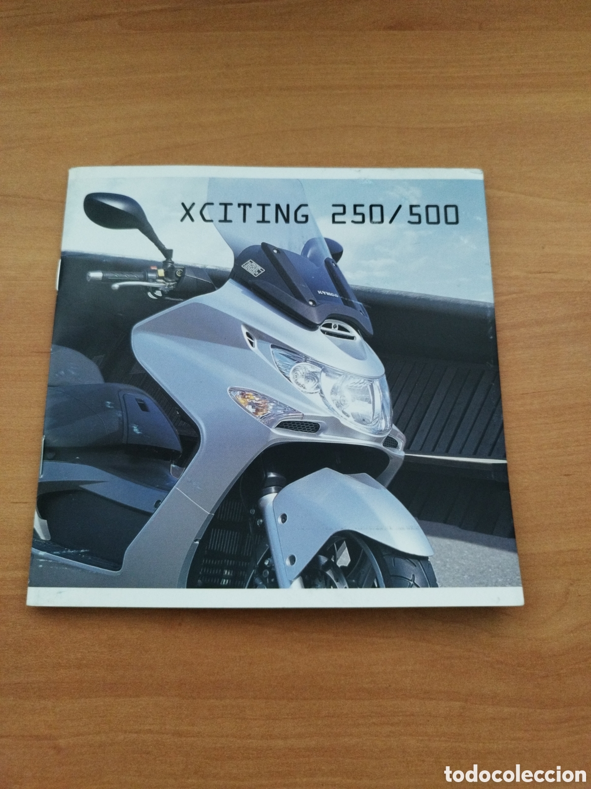 Cars and Motorcycles: FOLLETO PUBLICIDAD KYMCO SCITING 250/500