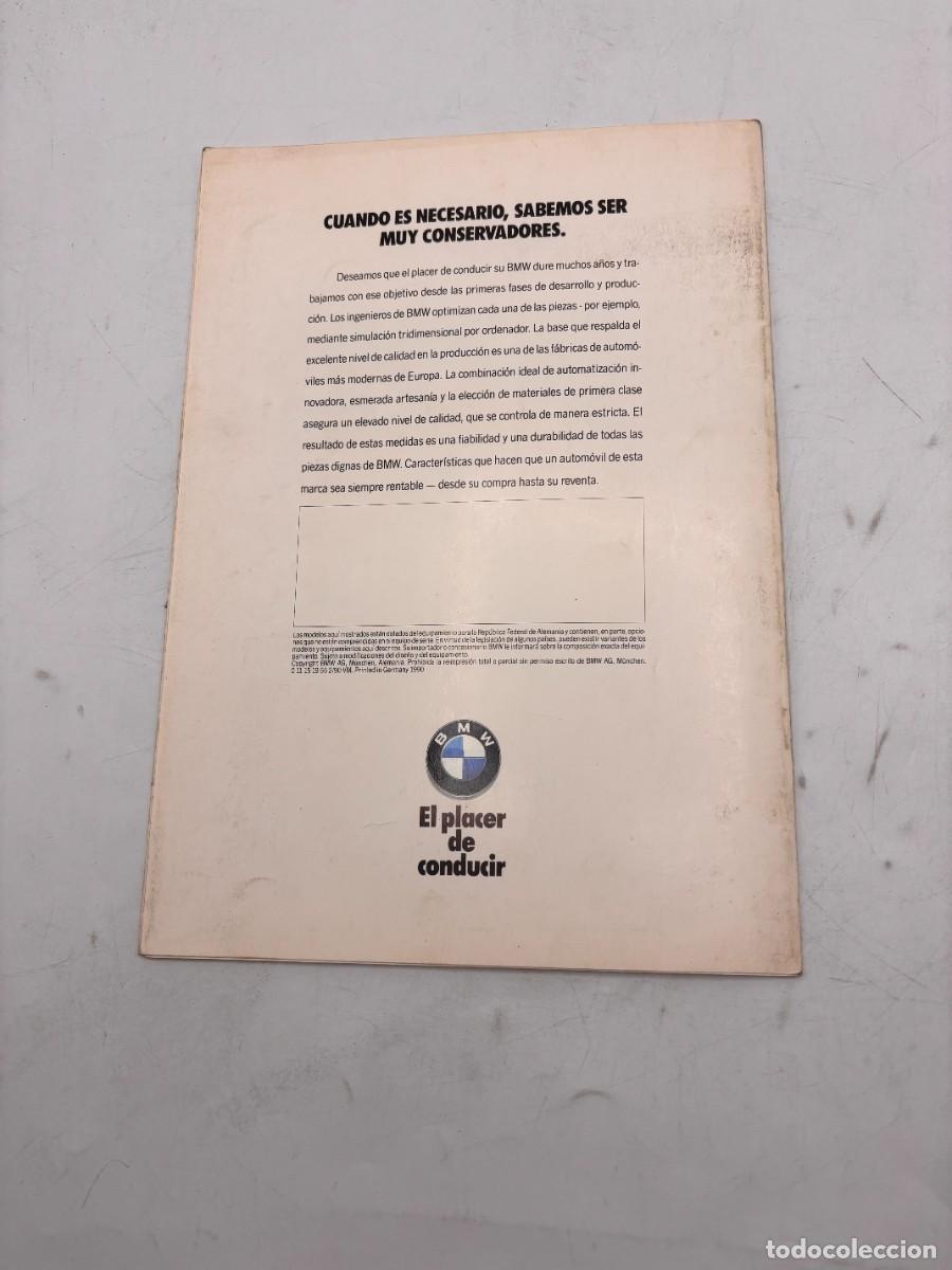Coches y motocicletas: CAT&Aacute;LOGO BMW PROGRAMA 1991 - Foto 5