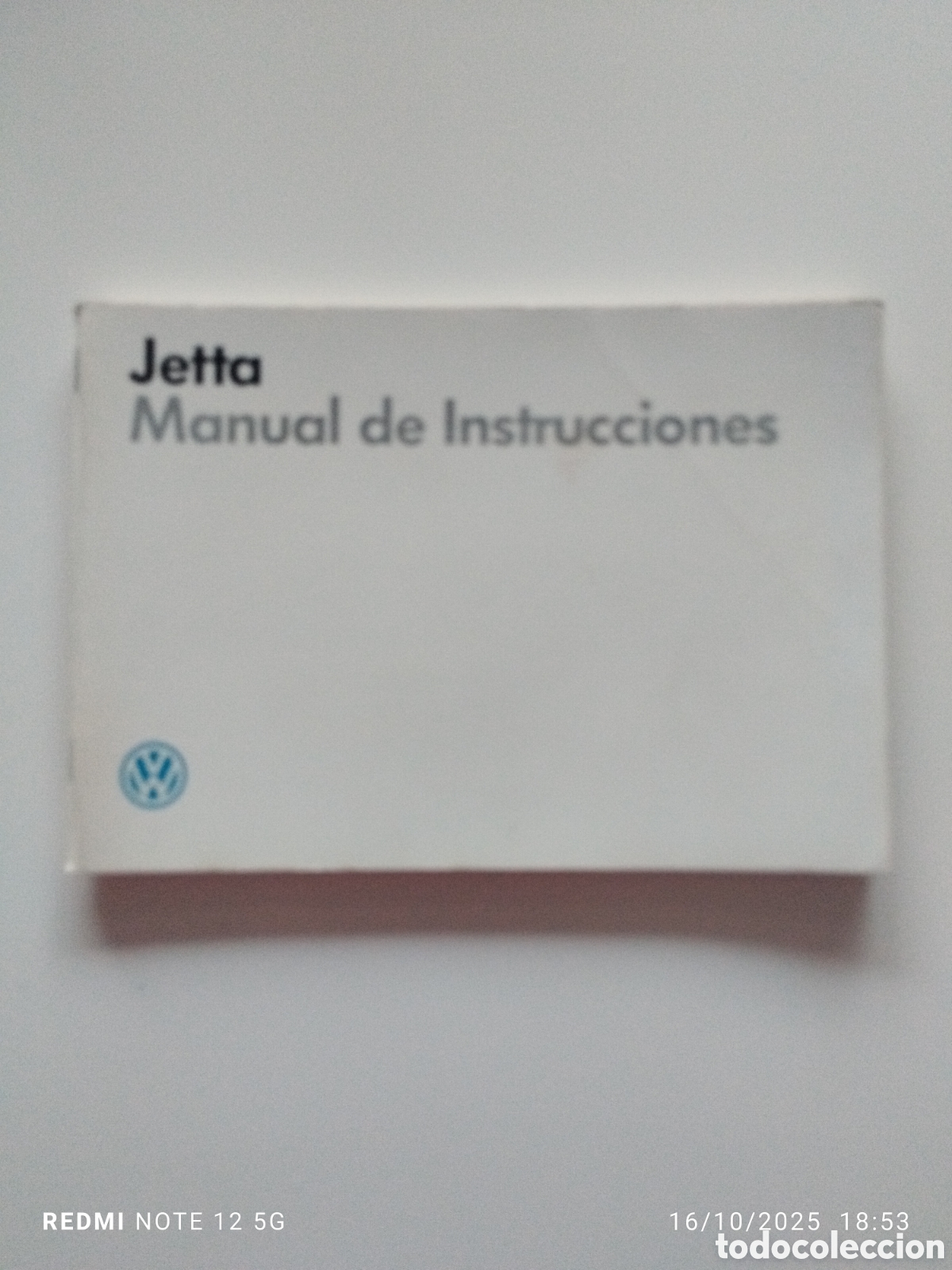 Autos und Motorr&auml;der: Manual VOLKSWAGEN JETTA 1988