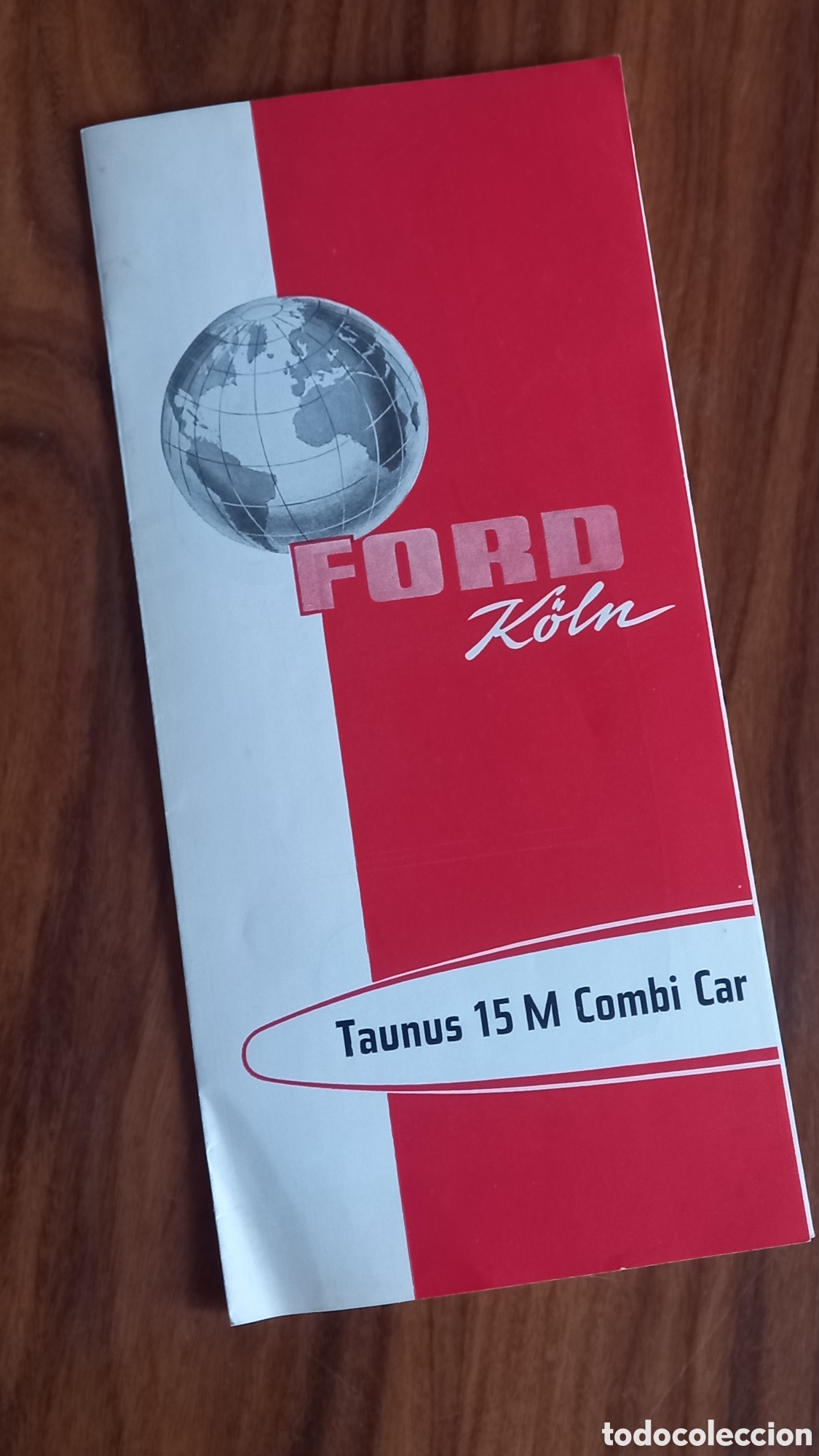 Automobili e Motociclette: Cat&aacute;logo FORD Taunus 15M Combi Car. Espa&ntilde;ol