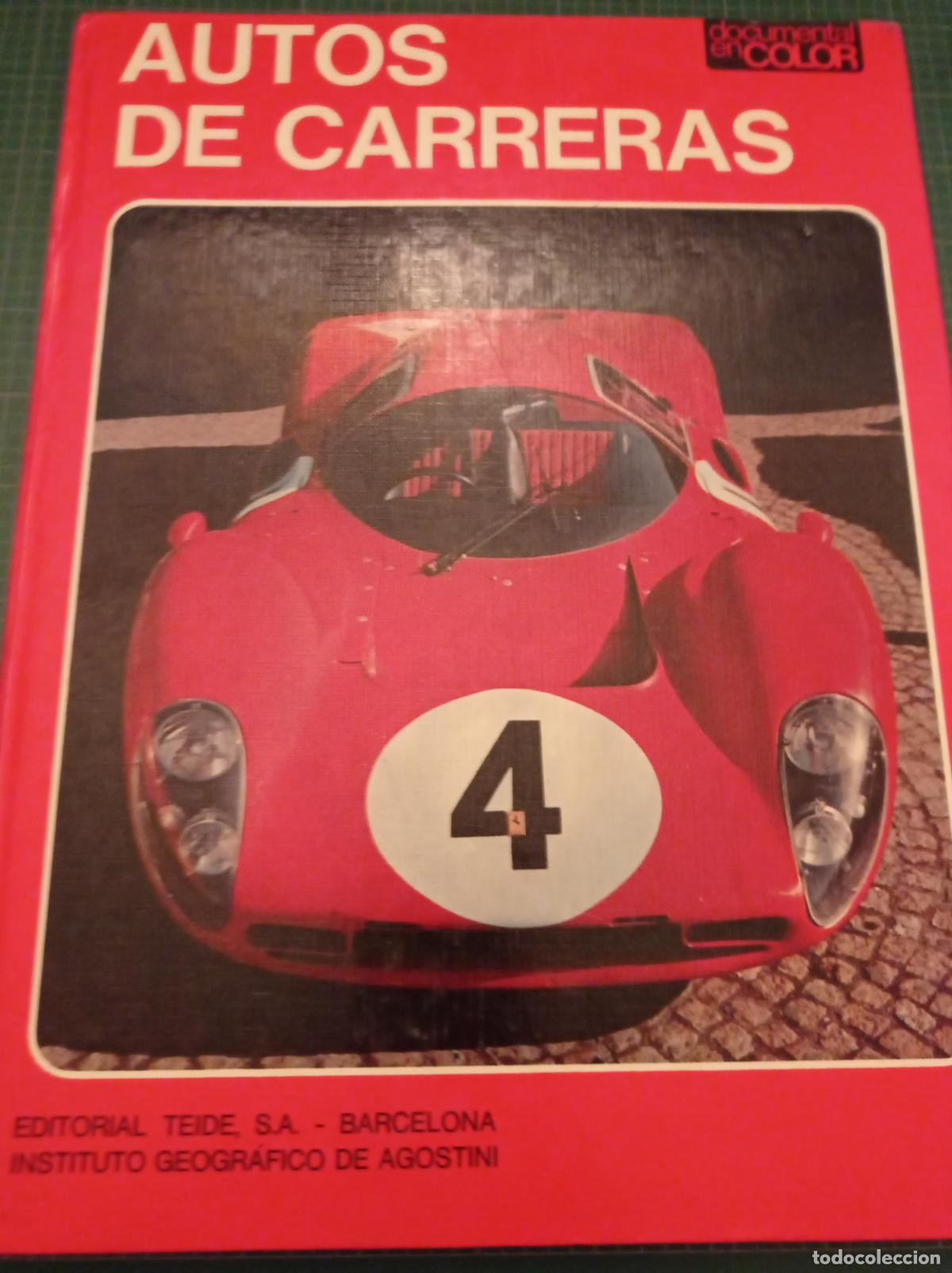 Carros e motociclos: AUTOS DE CARRERAS - EDITORIAL TEIDE S.A. - 1970