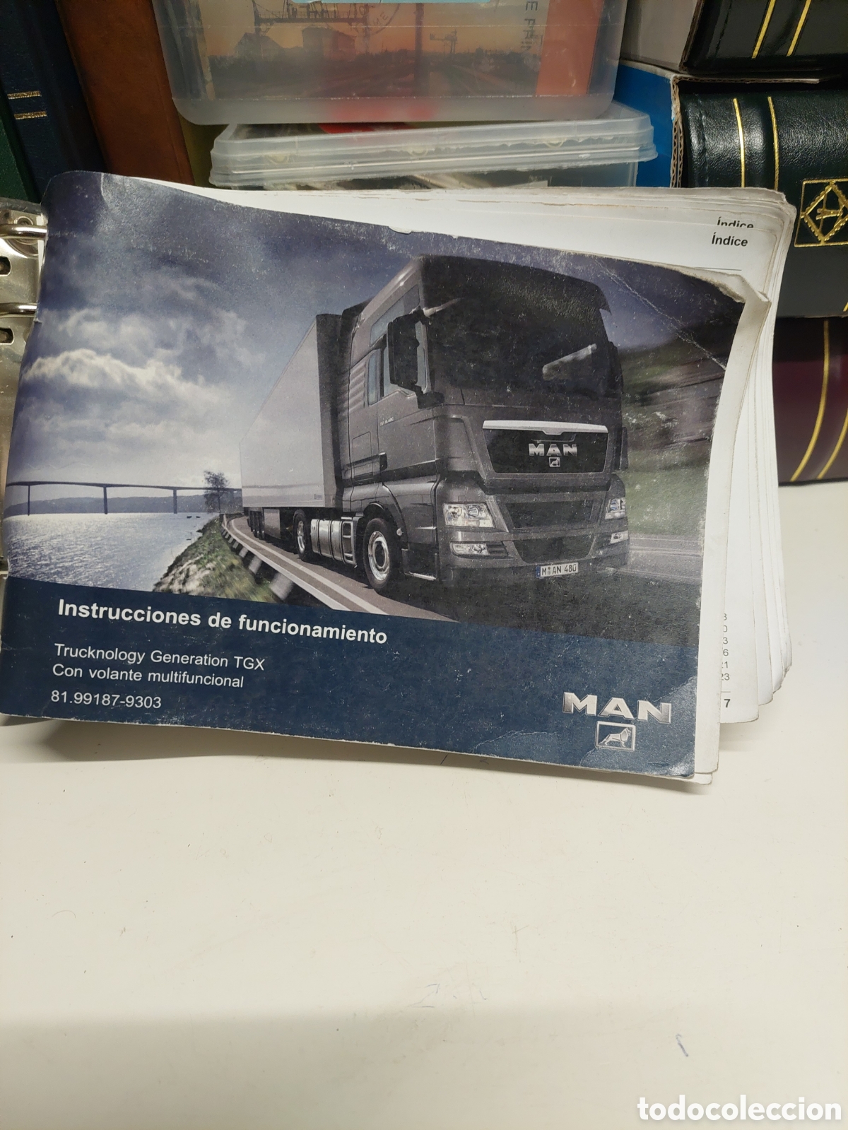 Automobili e Motociclette: MAN CAT&Aacute;LOGO INTRUCCIONES TRUCKNOLOGY GRNERATION TGX CON VOLANTE MULTIFUCION