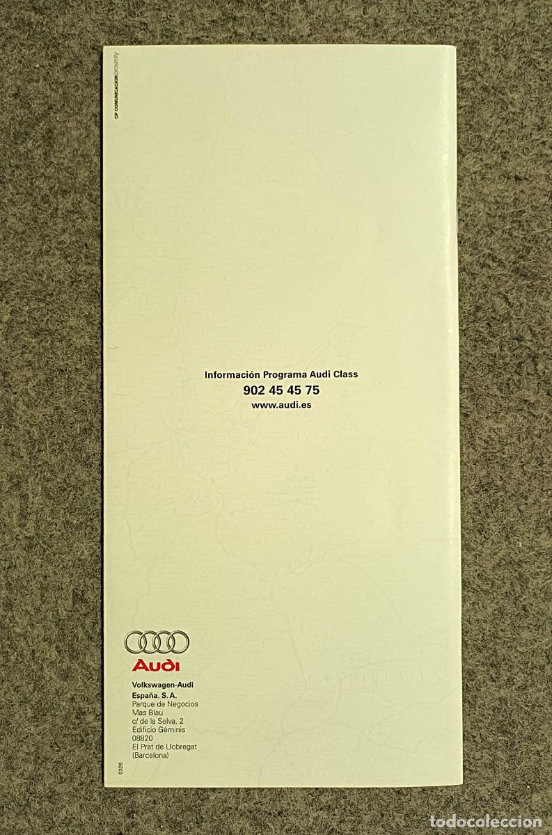Coches y motocicletas: CAT&Aacute;LOGO PROGRAMA AUDI CLASS -ORIGINAL- - Foto 2