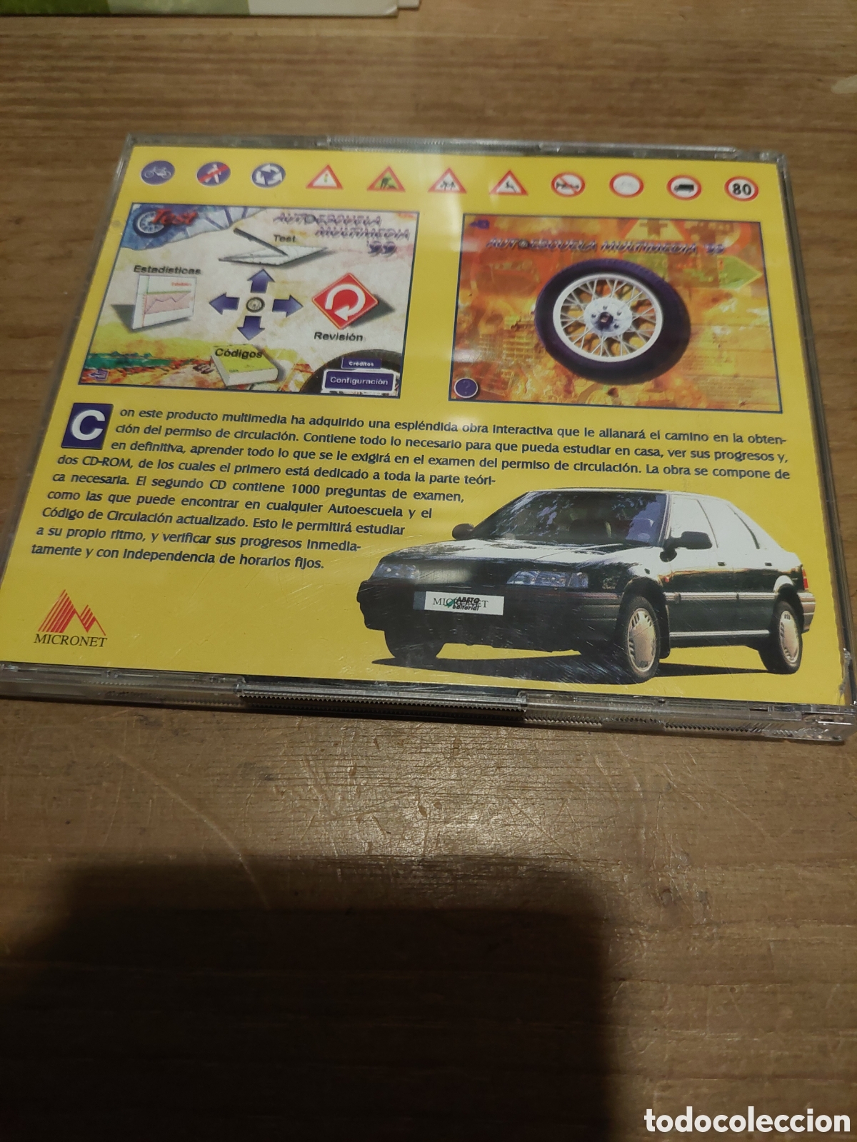 Coches y motocicletas: 2 CD AUTO ESCUELA MULTIMEDIA 2000 - Foto 2
