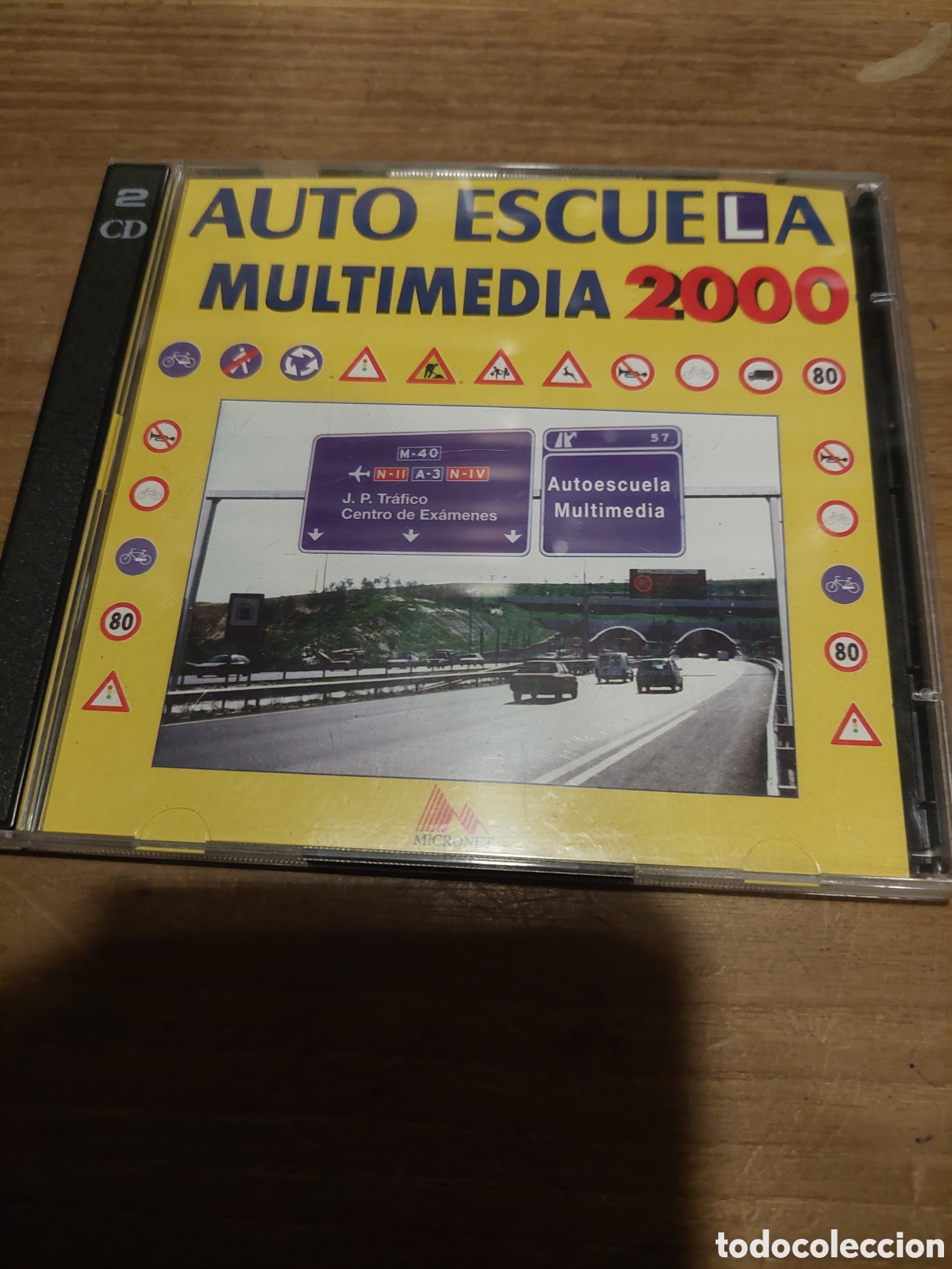 Coches y motocicletas: 2 CD AUTO ESCUELA MULTIMEDIA 2000 - Foto 1