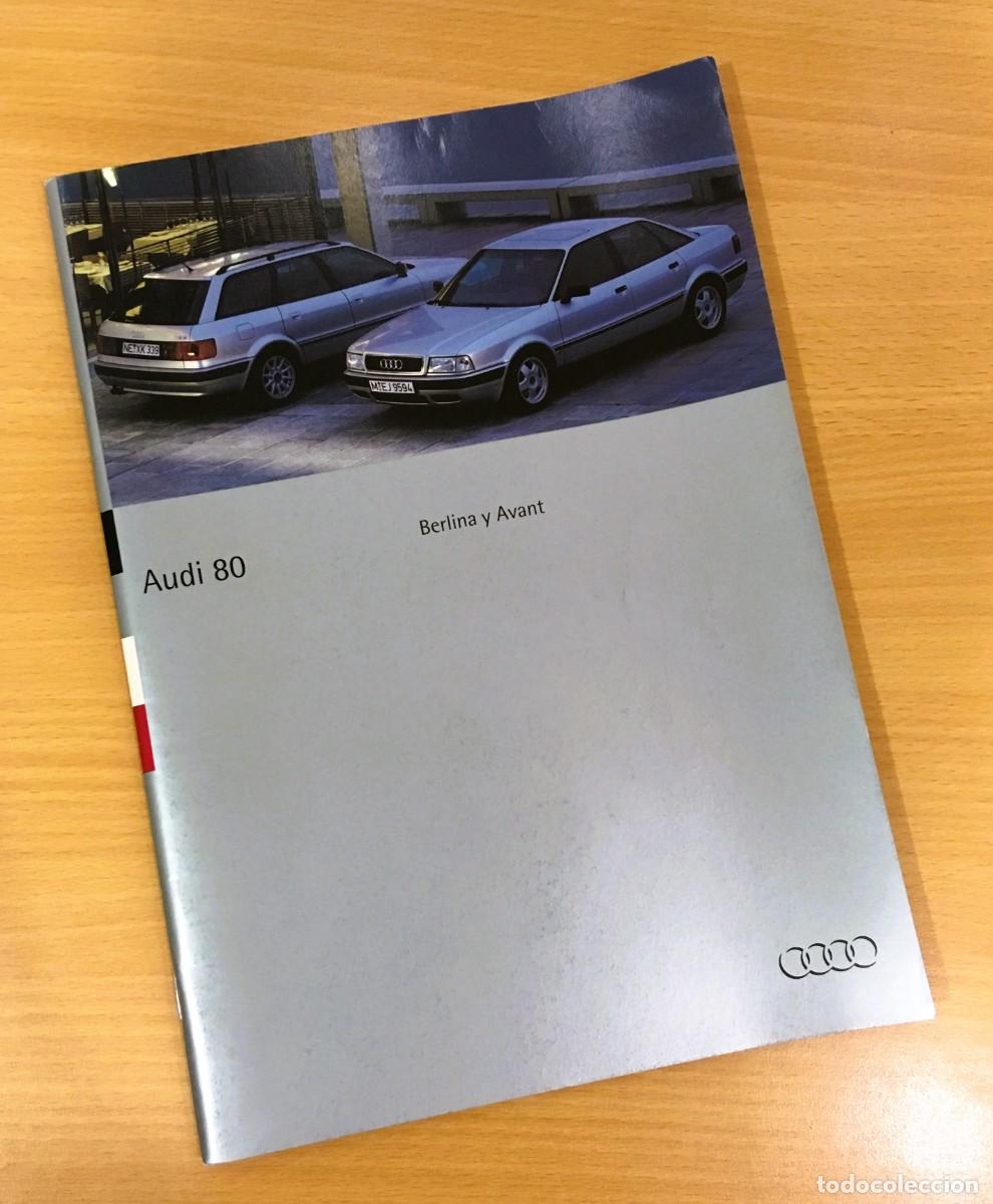 Coches y Motocicletas: CAT&Aacute;LOGO PUBLICITARIO - AUTO AUDI 80 BERLINA Y AVANT (JULIO 1994)