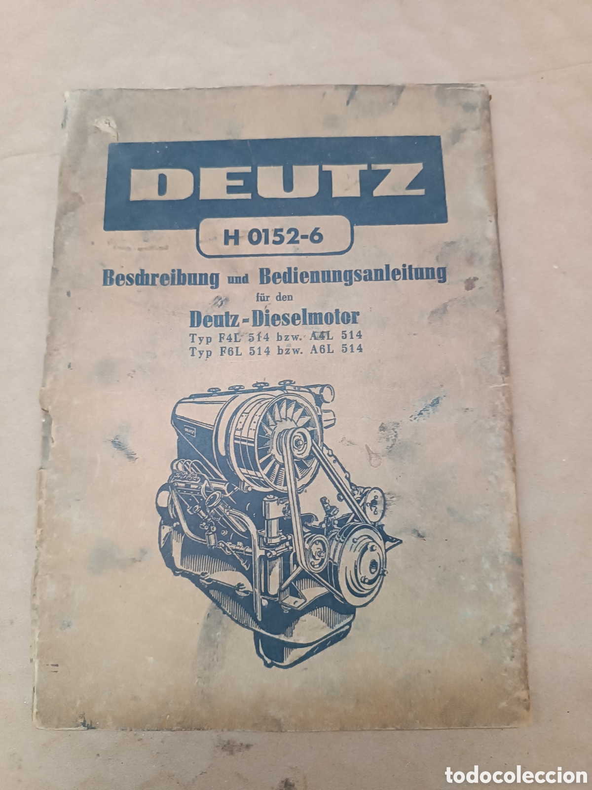 Carros e motociclos: Deutz A4K 514 Manual de Taller