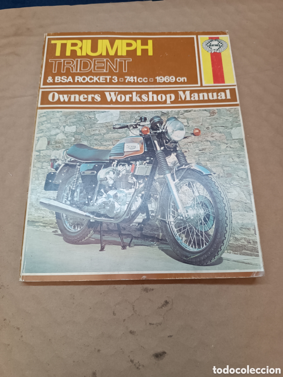 Carros e motociclos: Triumph Trident Manual de Taller