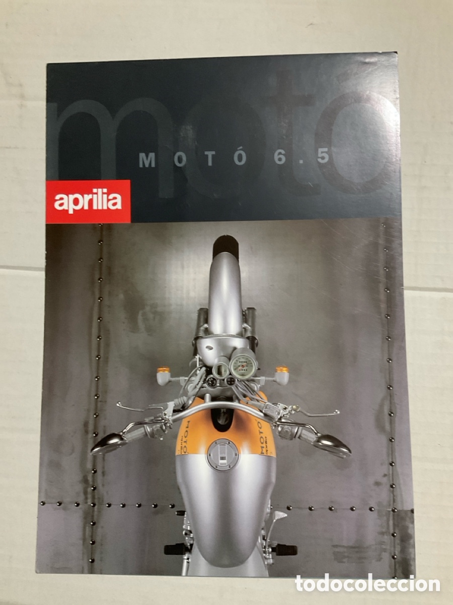 Voitures et Motocyclettes: FOLLETO CAT&Aacute;LOGO MOTO APRILIA 6.5 MOT&Oacute;
