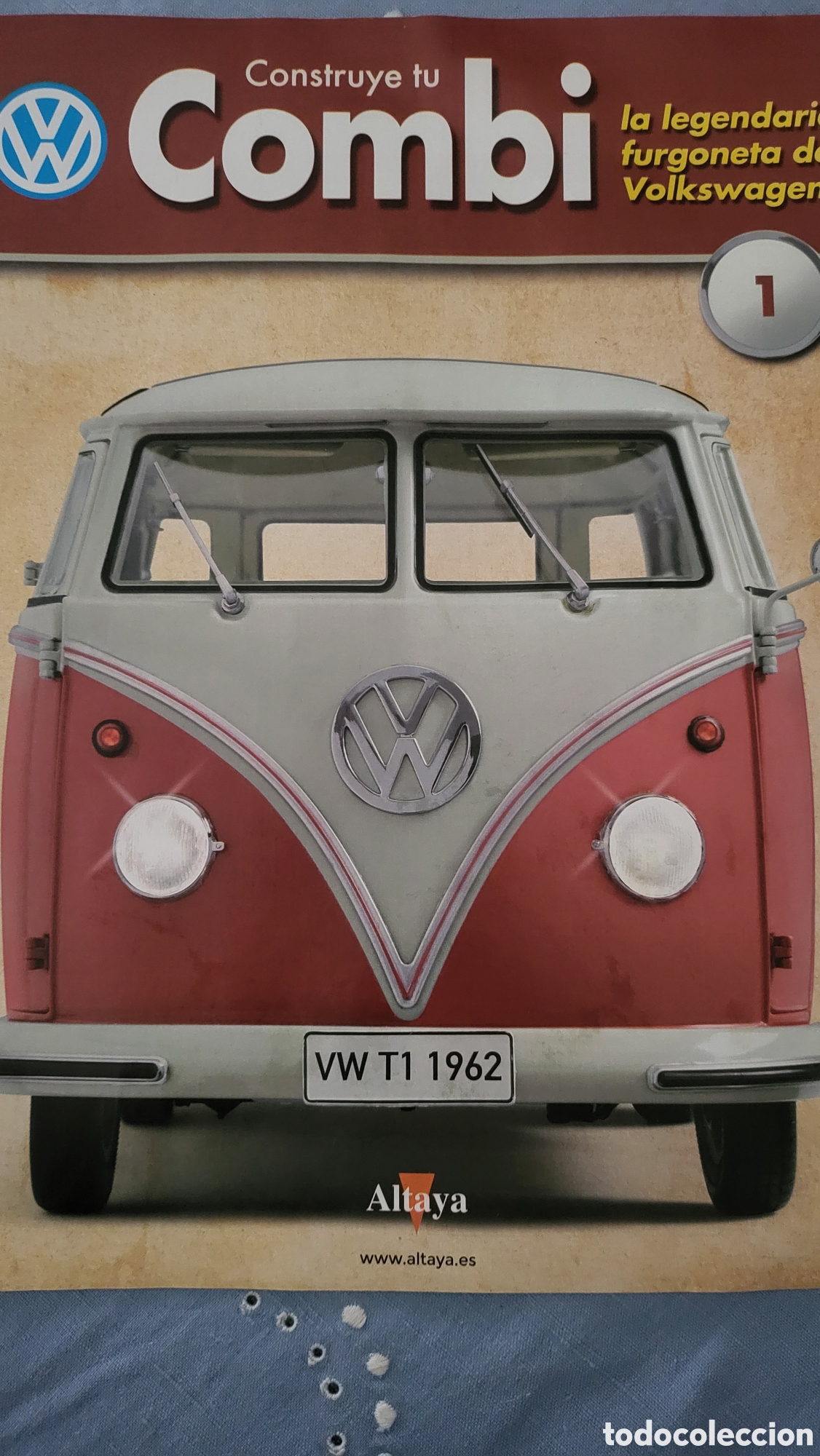 Coches y motocicletas: VOLKSWAGEN COMBI FASCICULOS DE ALTAYA