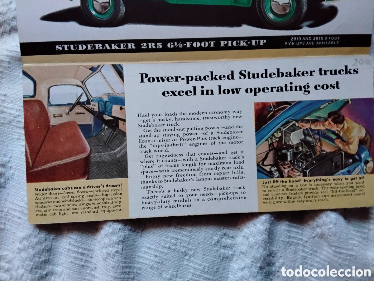 Coches y motocicletas: CATALOGO CAMION STUDEBAKER - Foto 3