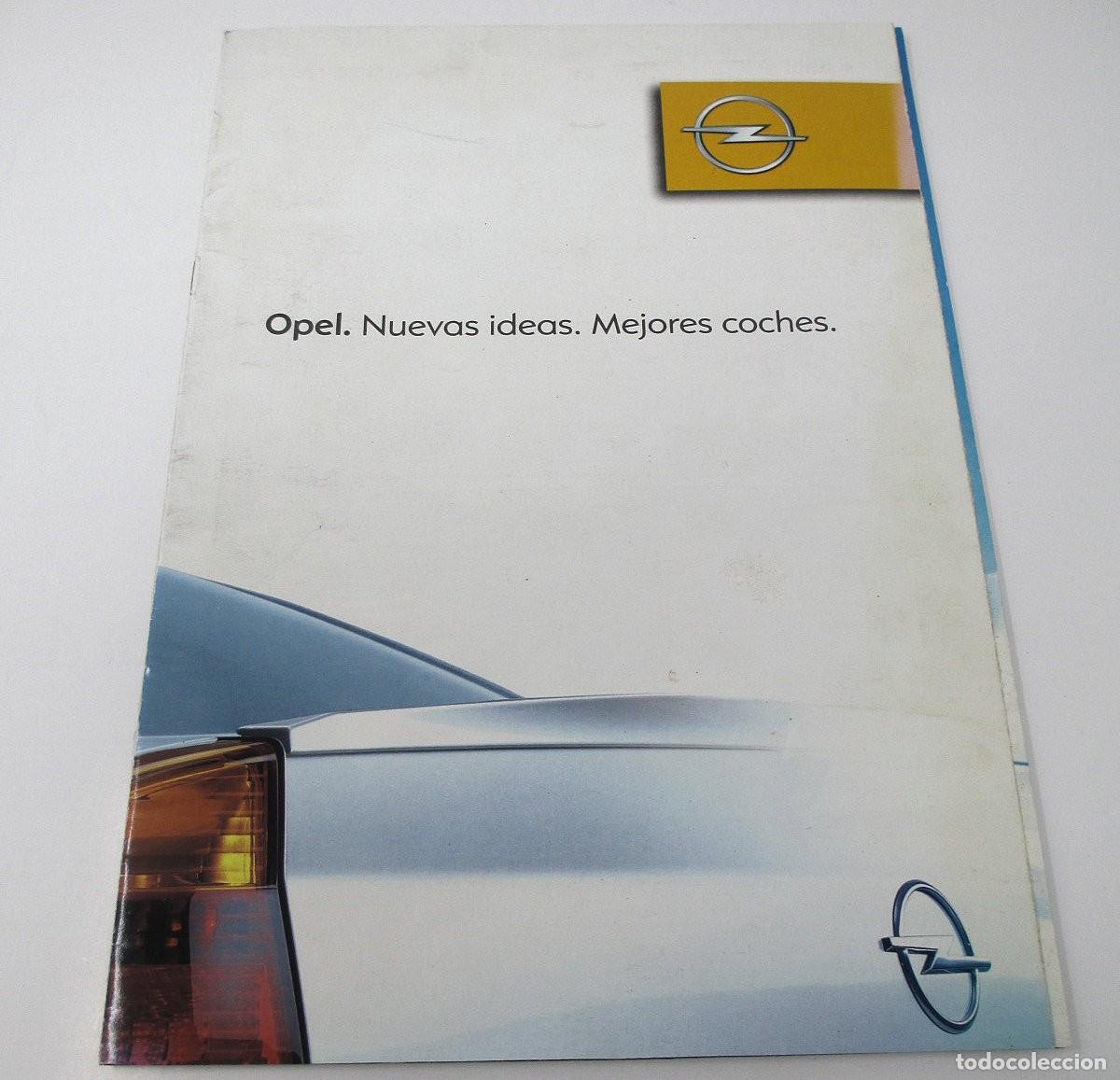 Automobili e Motociclette: Cat&aacute;logo de Opel - Modelos de 1999/2000 de 16 p&aacute;ginas. Mide 30 x 21 cm