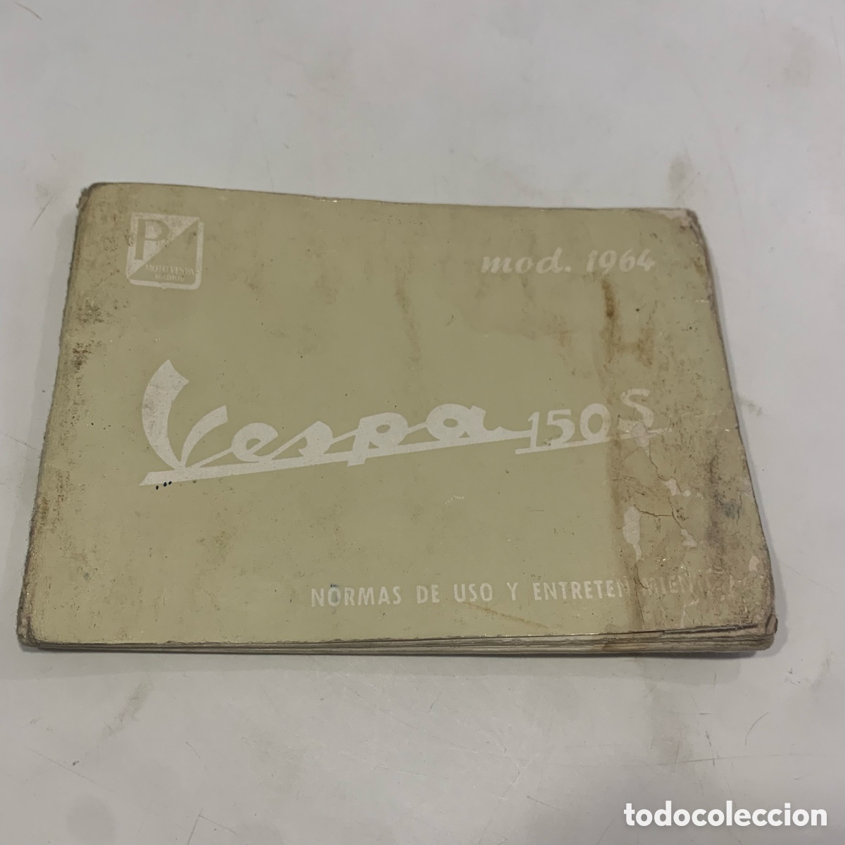 Coches y Motocicletas: manual de instrucciones uso entretenimiento vespa 150 s 150s de 1964