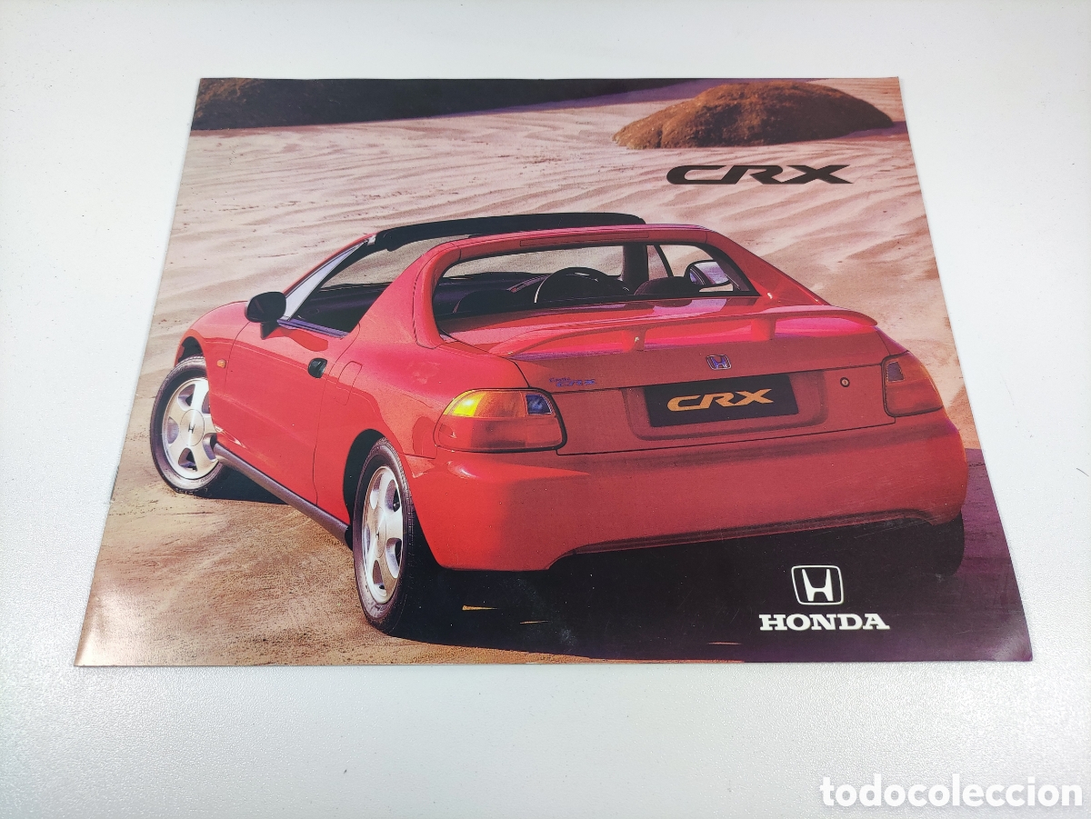Coches y Motocicletas: Catalogo Honda CRX del Sol 1995 sales brochure