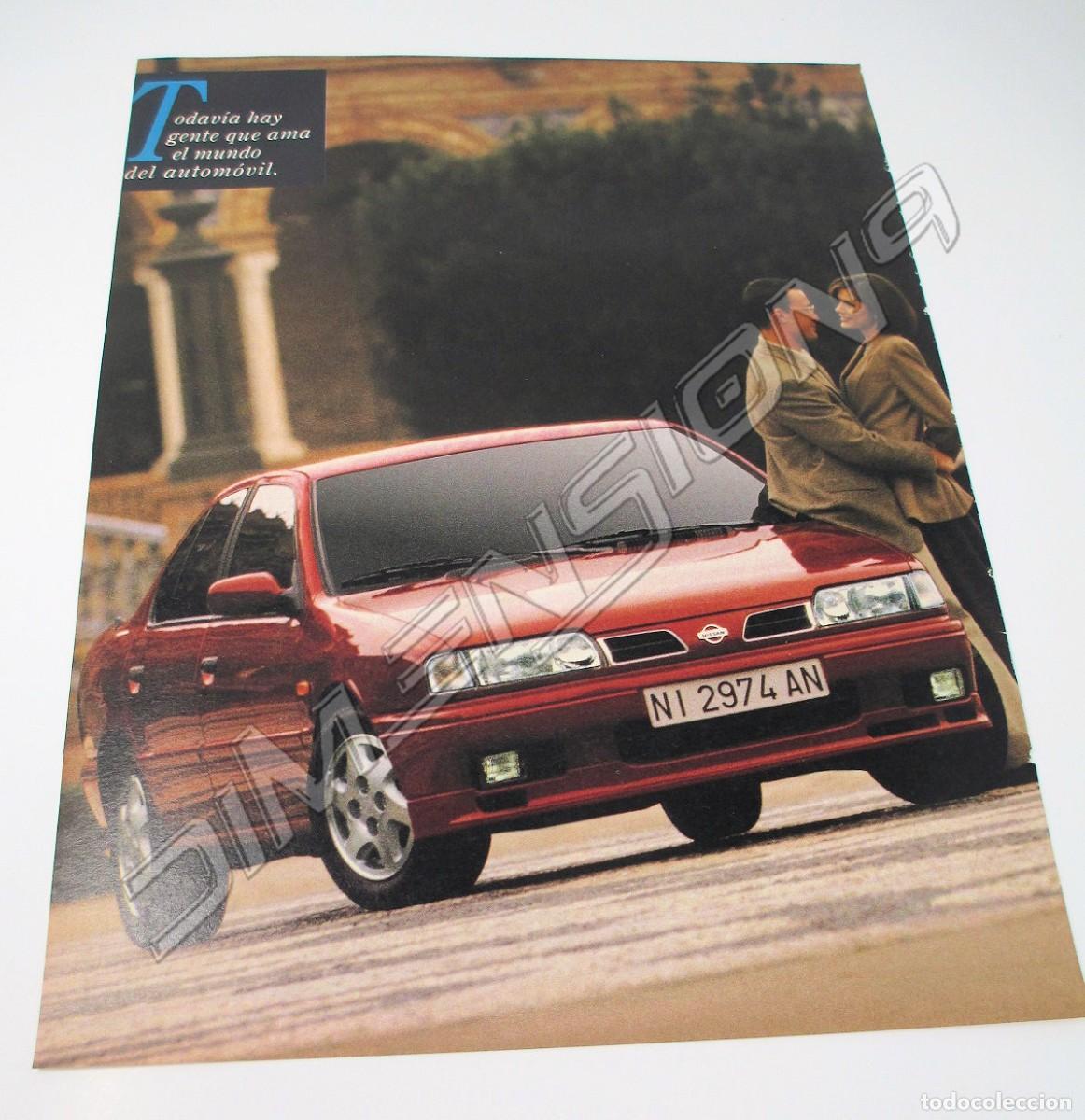 Automobili e Motociclette: Gran Anuncio Publicidad de Prensa - Nissan de 1994 - Mide 37 x 28 cm.