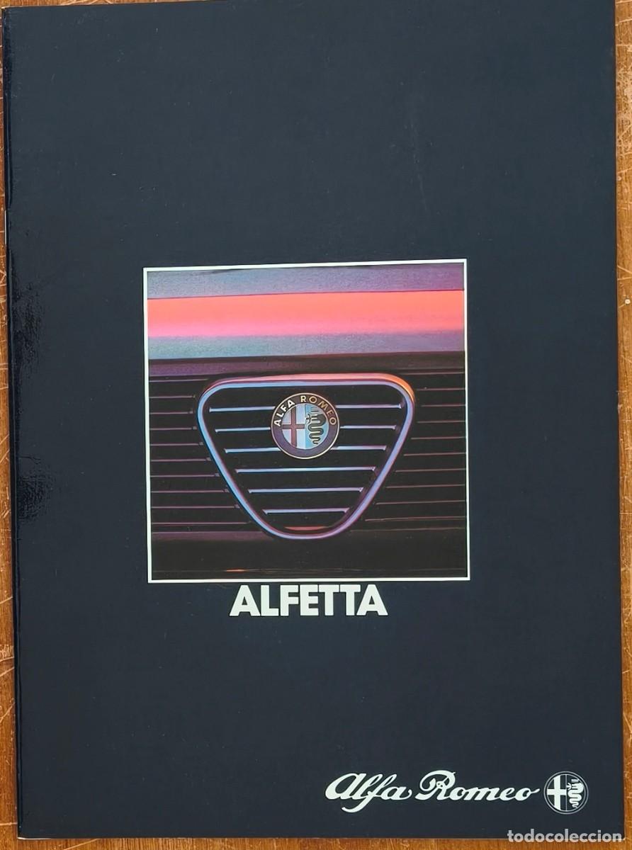 Automobili e Motociclette: Cat&aacute;logo Alfa Romeo Alfetta. Mayo 1983. En holand&eacute;s *