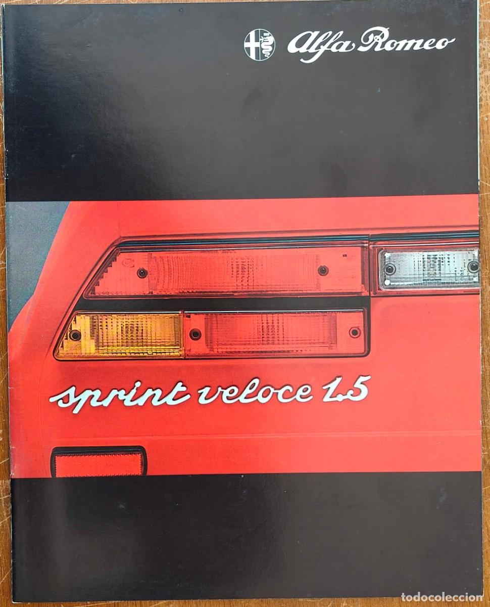 Automobili e Motociclette: Cat&aacute;logo Alfa Romeo Alfasud Sprint Veloce. Abril 1980. En holand&eacute;s *