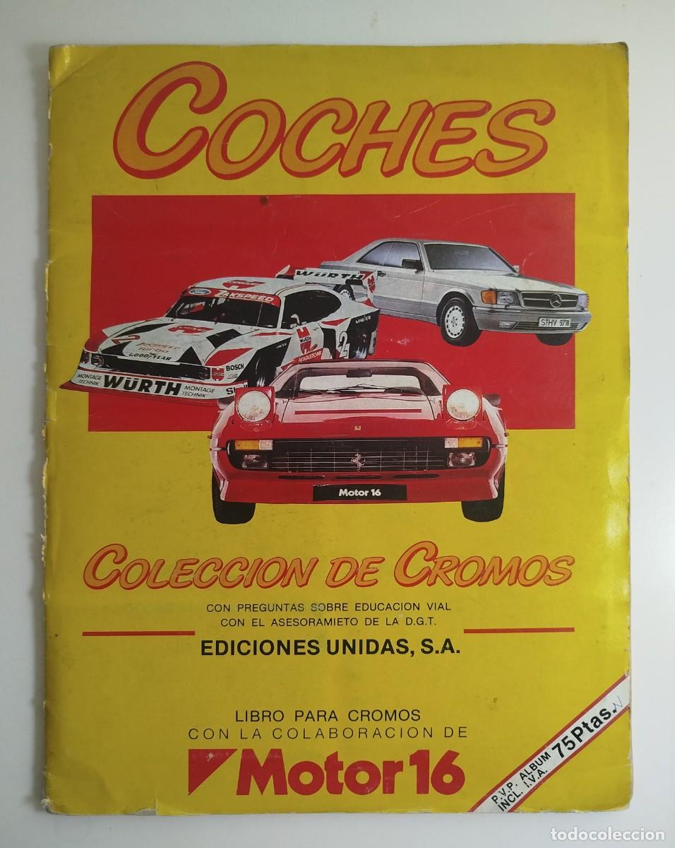 Coches y motocicletas: &Aacute;lbum Coches Motor 16 - Ediciones Unidas (1985)