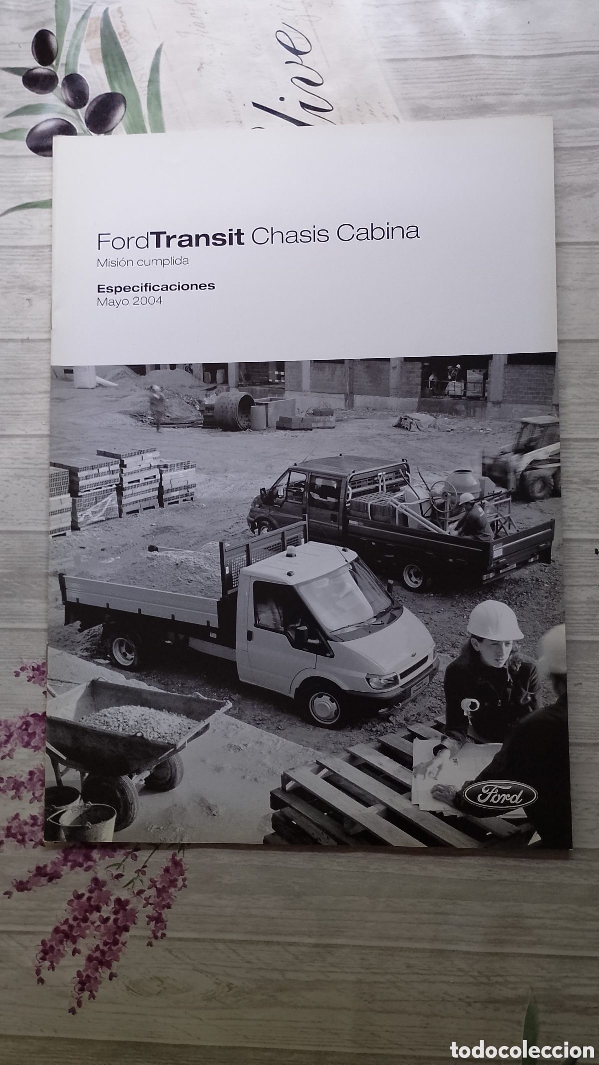 Coches y Motocicletas: Cat&aacute;logo Ford Transit Chasis Cabina