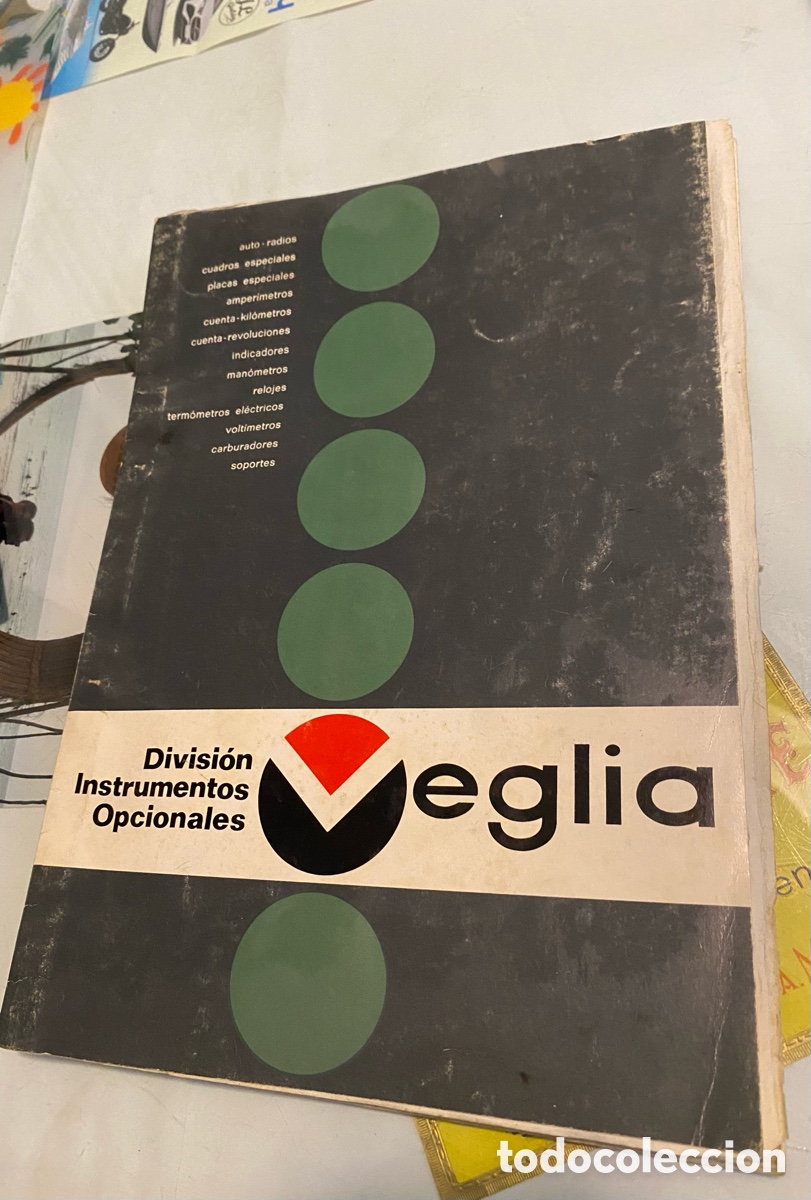 Coches y Motocicletas: Cat&aacute;logo Divisi&oacute;n instrumentos opcionales Veglia 1975