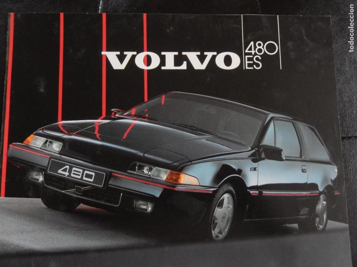 Coches y Motocicletas: CATALOGO VOLVO 480 ES