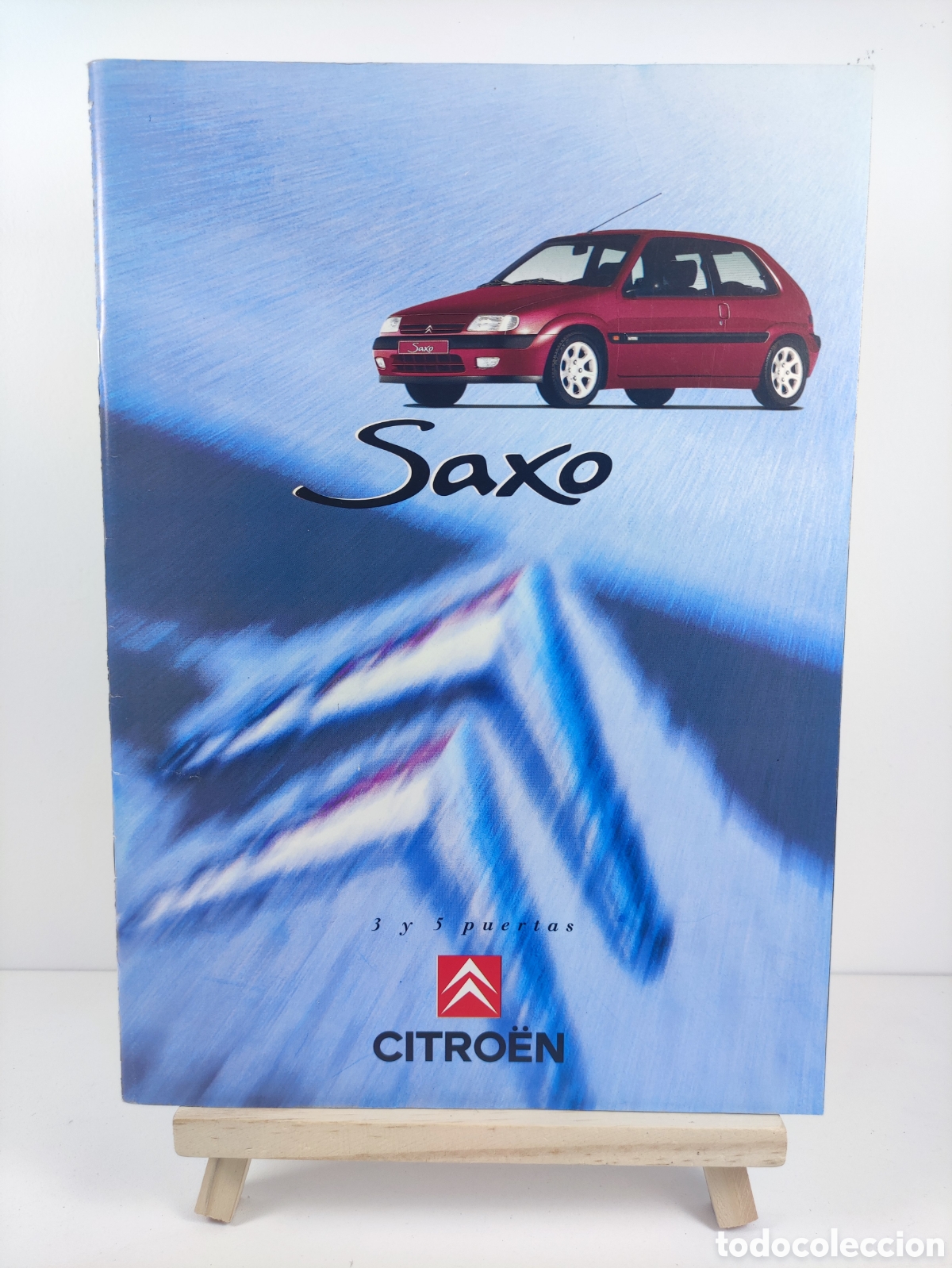 Coches y Motocicletas: Catalogo Citro&euml;n Saxo 07/1996 sales brochure espa&ntilde;ol