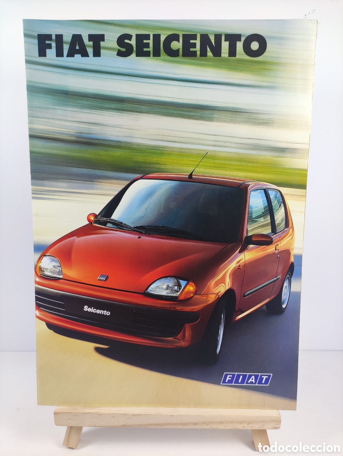 Coches y Motocicletas: Catalogo Fiat Seicento 04/1998 sales brochure espa&ntilde;ol
