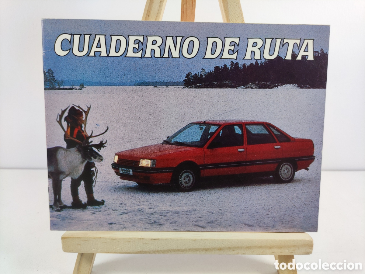 Coches y Motocicletas: Catalogo Cuaderno de ruta Renault 21 publicidad