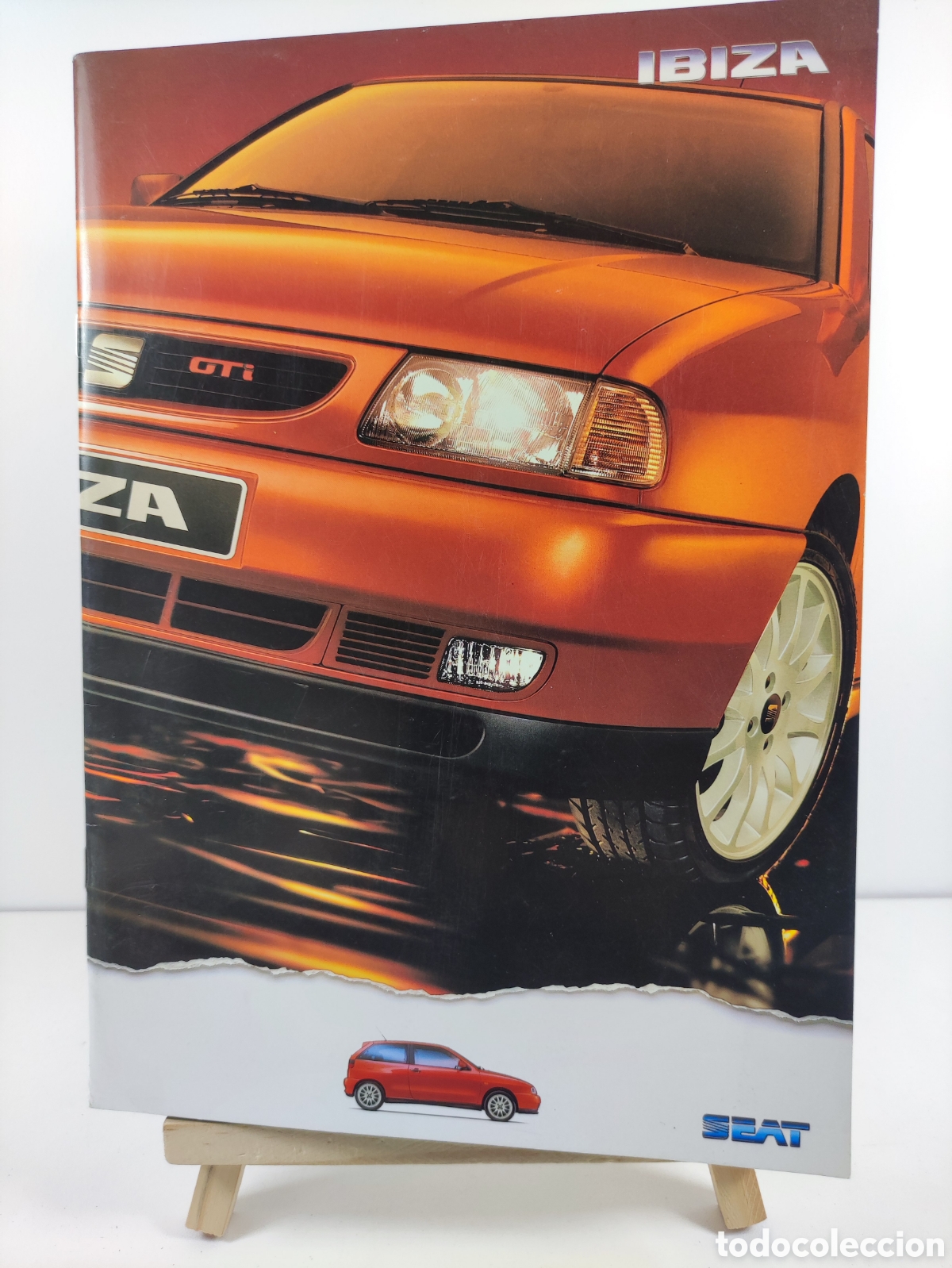 Coches y Motocicletas: Catalogo Seat Ibiza GTI Cupra 1996 sales brochure espa&ntilde;ol