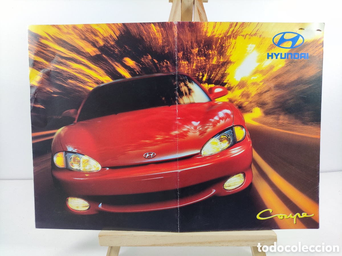 Coches y Motocicletas: Catalogo Hyundai Coup&eacute; 2000 sales brochure espa&ntilde;ol