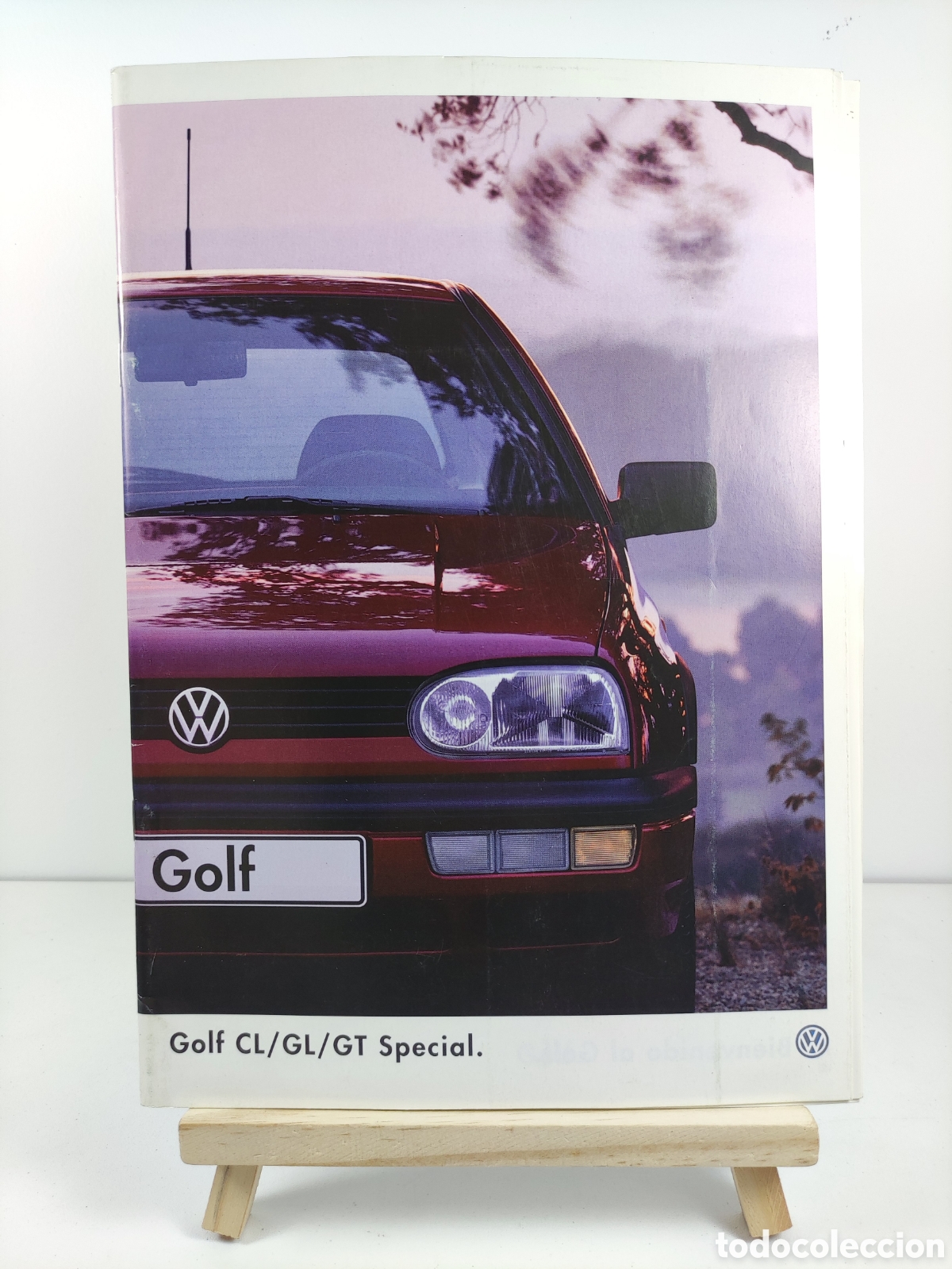 Autos und Motorr&auml;der: Catalogo VW Volkswagen Golf CL GL GT Special 1996 sales brochure espa&ntilde;ol