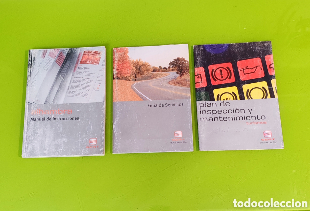 Coches y Motocicletas: Seat Alhambra manual de instrucciones