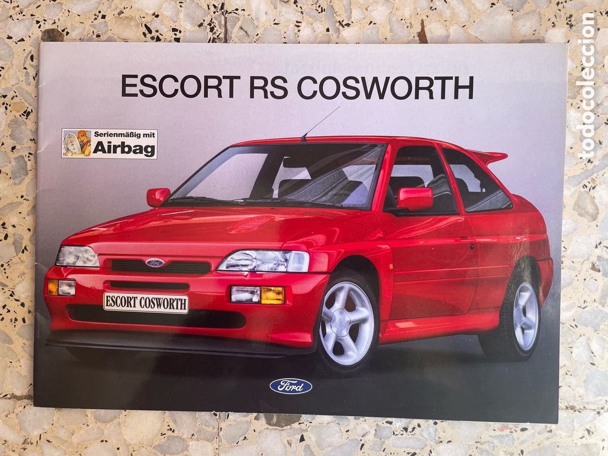 Coches y Motocicletas: Cat&aacute;logo Ford Escort Cosworth a&ntilde;o 1993