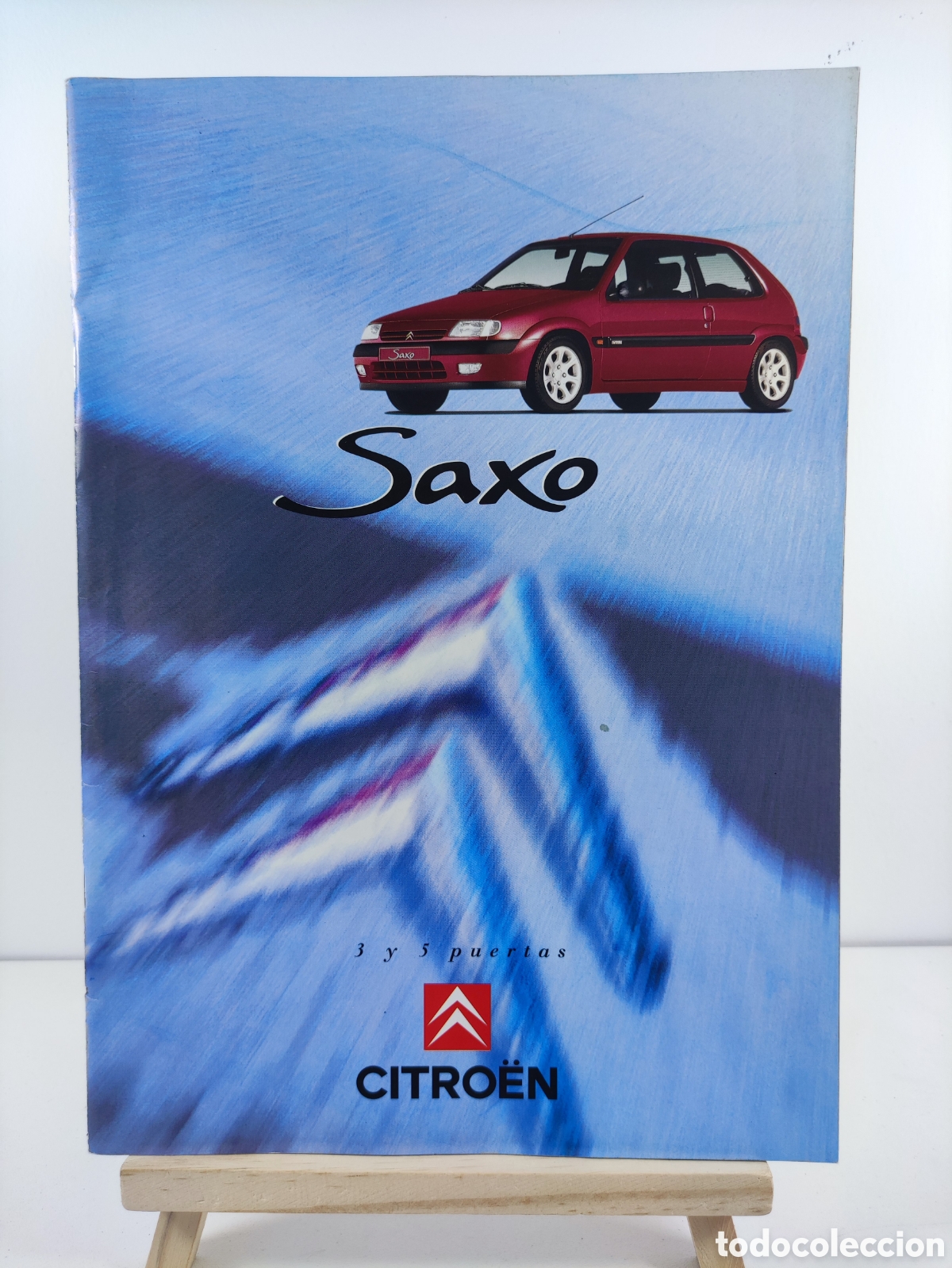 Coches y Motocicletas: Catalogo Citro&euml;n Saxo 1996 sales brochure espa&ntilde;ol