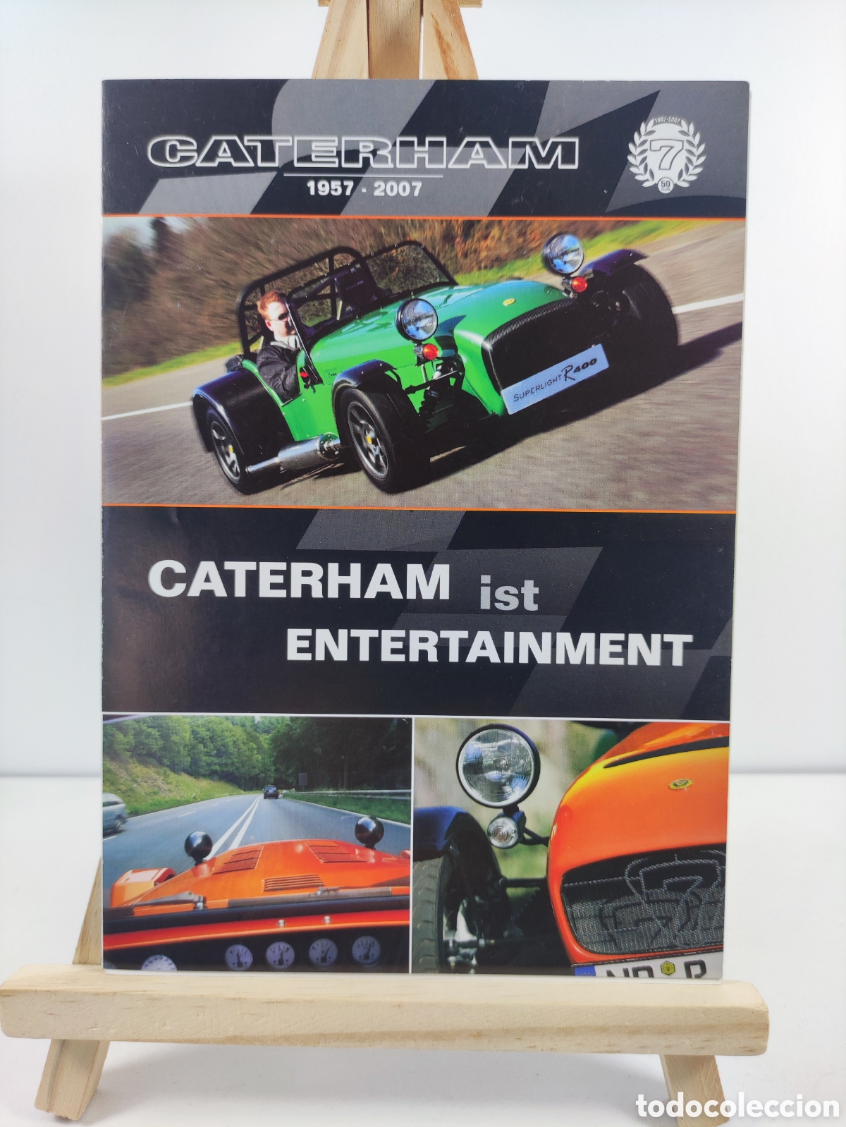 Coches y Motocicletas: Folleto Caterham 2009 sales brochure alem&aacute;n