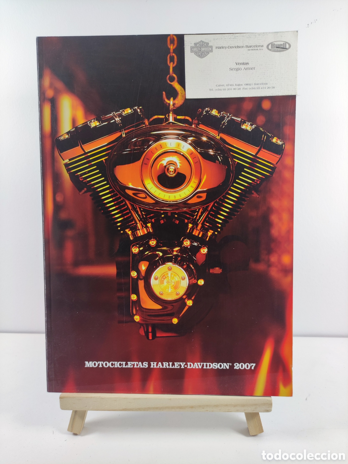 Coches y Motocicletas: Catalogo Harley Davidson 2007 sales brochure espa&ntilde;ol