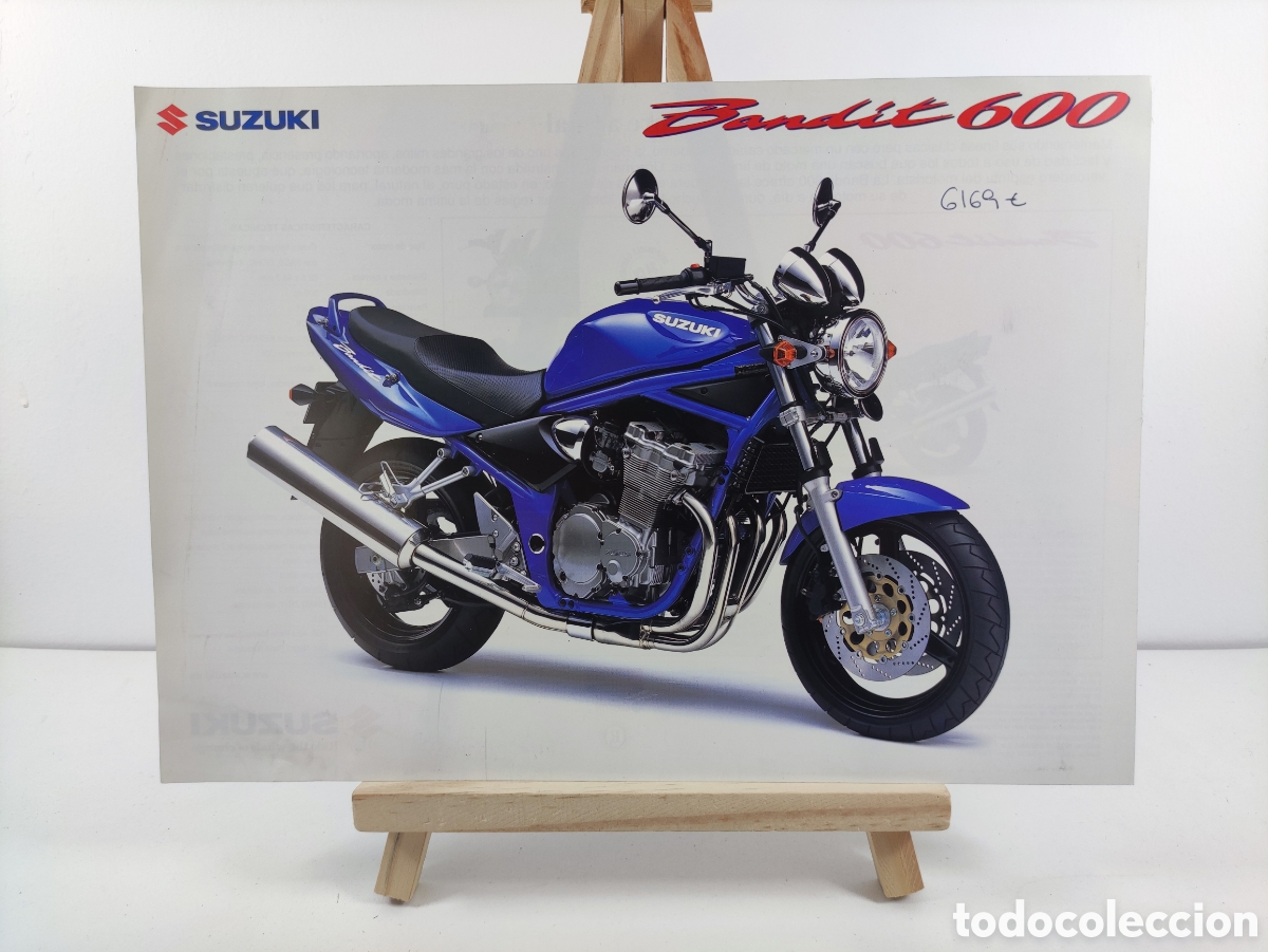 Coches y Motocicletas: Folleto Suzuki Bandit 600 2004 sales brochure espa&ntilde;ol