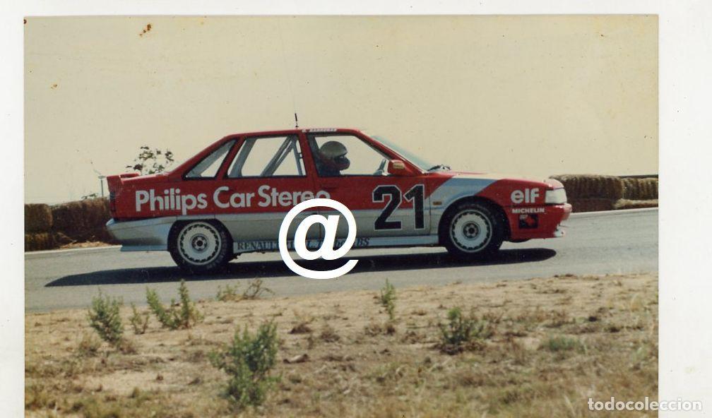 Coches y motocicletas: FOTO COCHE RENAULT 21 TURBO GUILLERMO BARRERAS CIRCUITO CALAFAT A&Ntilde;O 1988 CAMPEONATO PRODUCCION