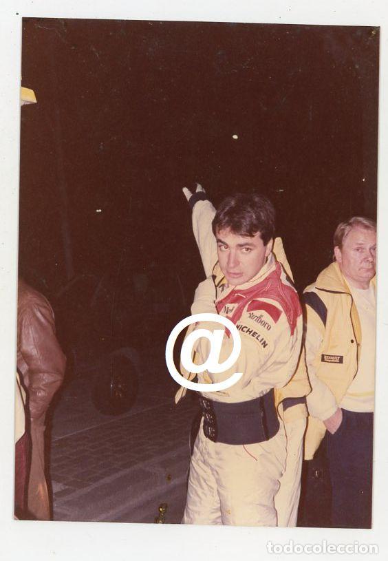 Coches y motocicletas: FOTO PILOTO CARLOS SAINZ RALLYE COSTA BRAVA A&Ntilde;O 1986