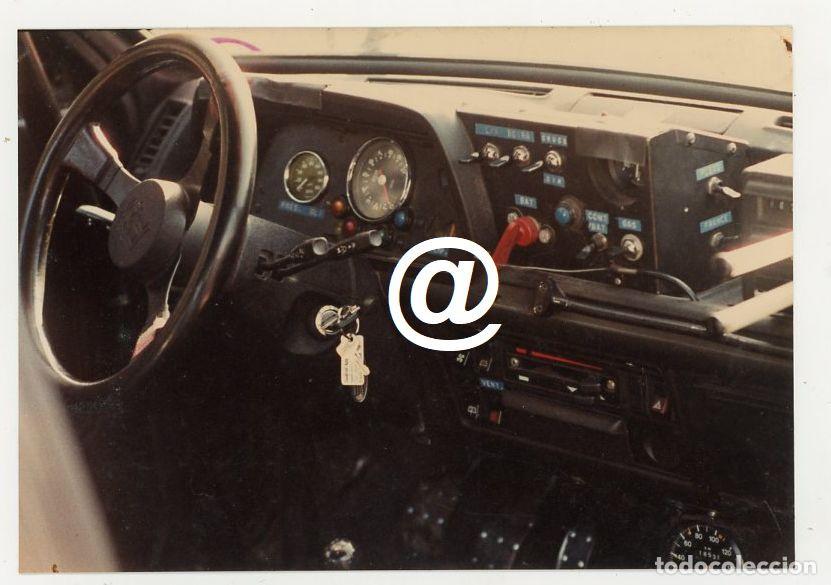Coches y motocicletas: FOTO INTERIOR COCHE DE RALLYE FORD FIESTA 1600