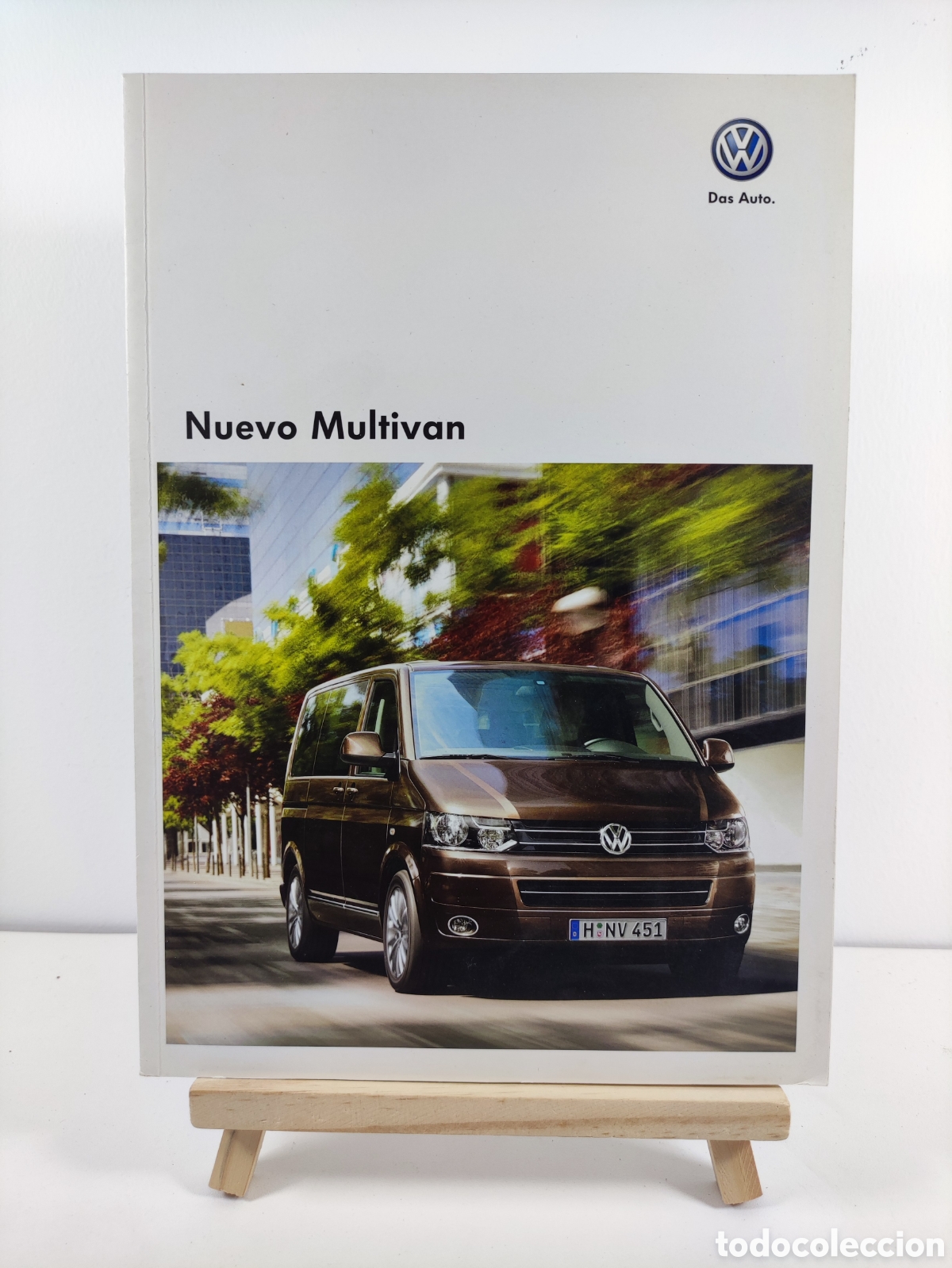 Coches y Motocicletas: Catalogo Volkswagen Multivan 2009 sales brochure en espa&ntilde;ol