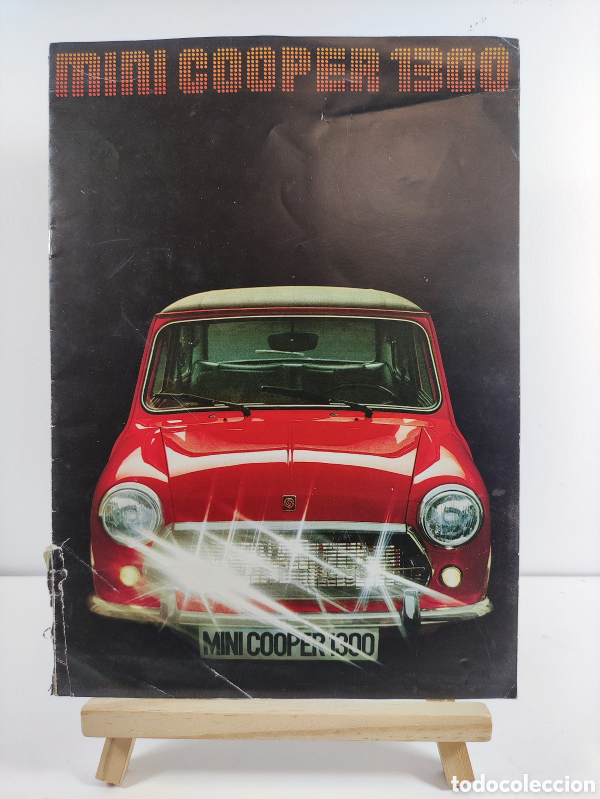 Voitures et Motocyclettes: Catalogo Mini Cooper 1300 de Authi 1973 sales brochure en espa&ntilde;ol
