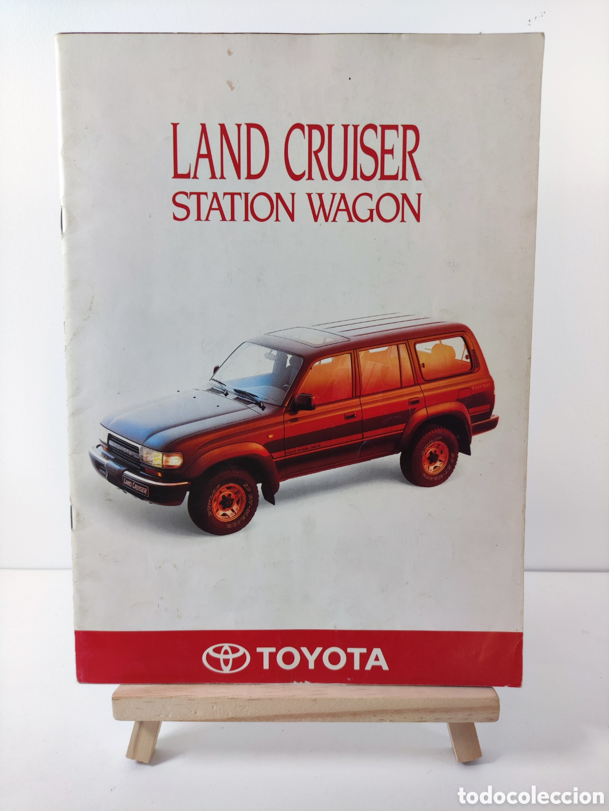 Coches y Motocicletas: Catalogo Toyota Land Cruiser HDJ80 1990 sales brochure en frances