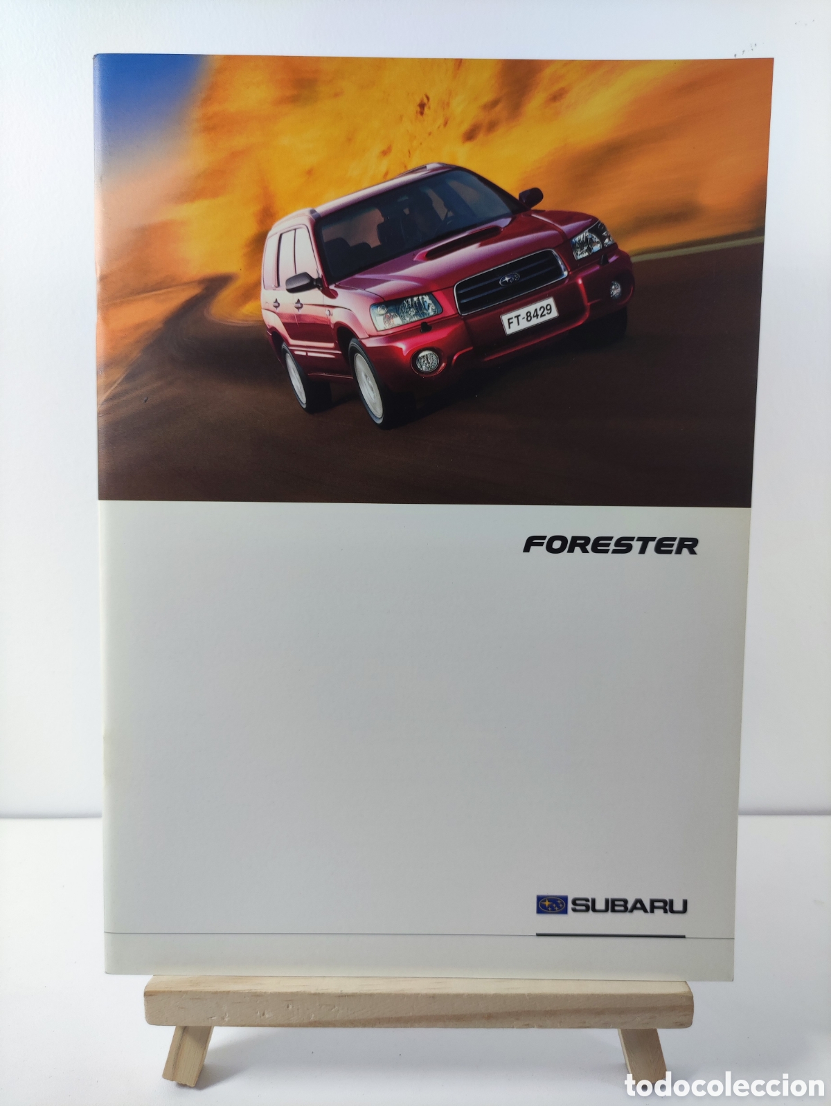 Coches y Motocicletas: Catalogo Subaru Forester 2002 sales brochure en espa&ntilde;ol
