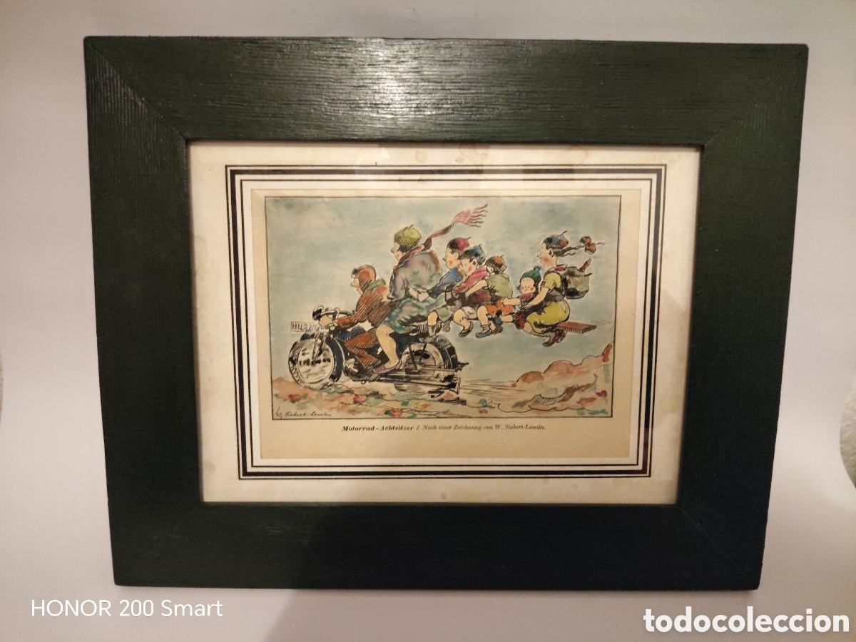 Coches y Motocicletas: Moto motorista alem&aacute;n