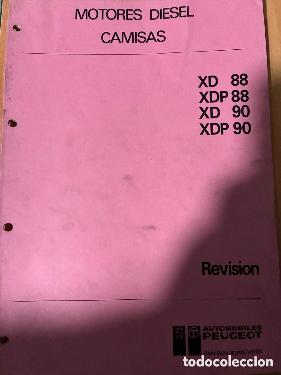 Coches y Motocicletas: Manual de taller motores serie XD PEUGEOT 504