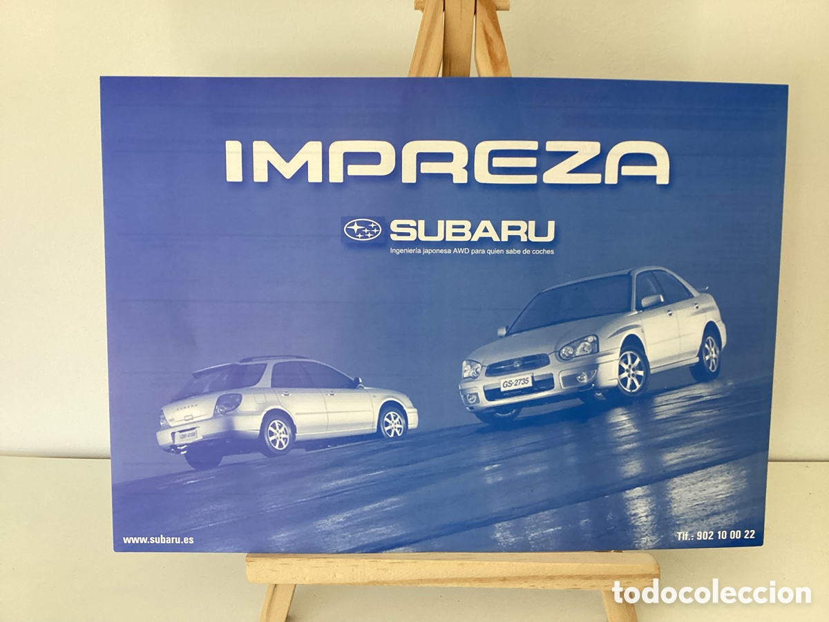 Coches y Motocicletas: Folleto Subaru Impreza GX sales brochure en espa&ntilde;ol