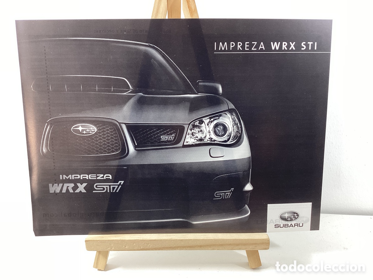 Coches y Motocicletas: Folleto Subaru Impreza WRX STI 2007 caracteristicas tecnicas sales brochure en espa&ntilde;ol